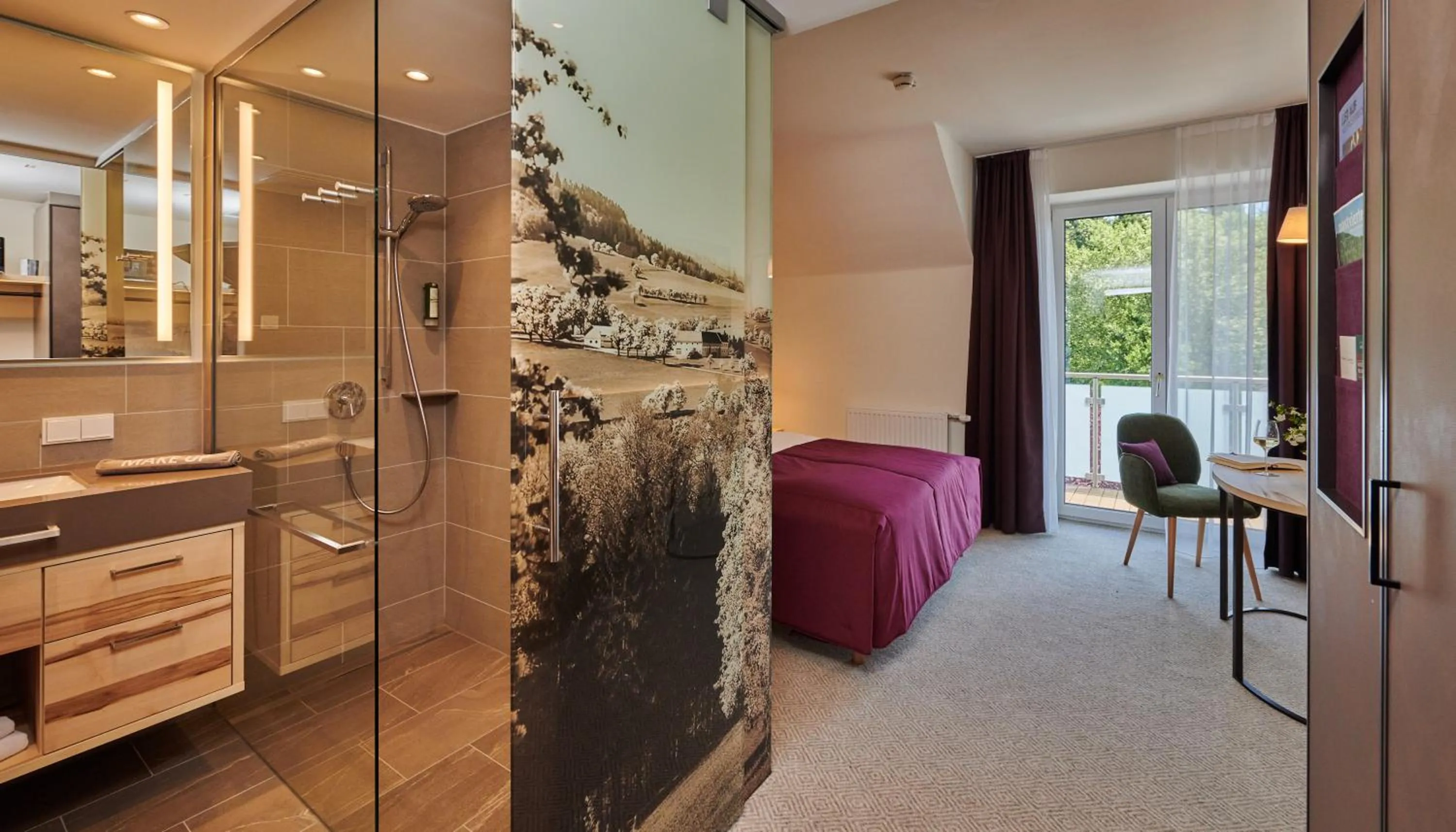 Bed in RelaxResort Kothmühle