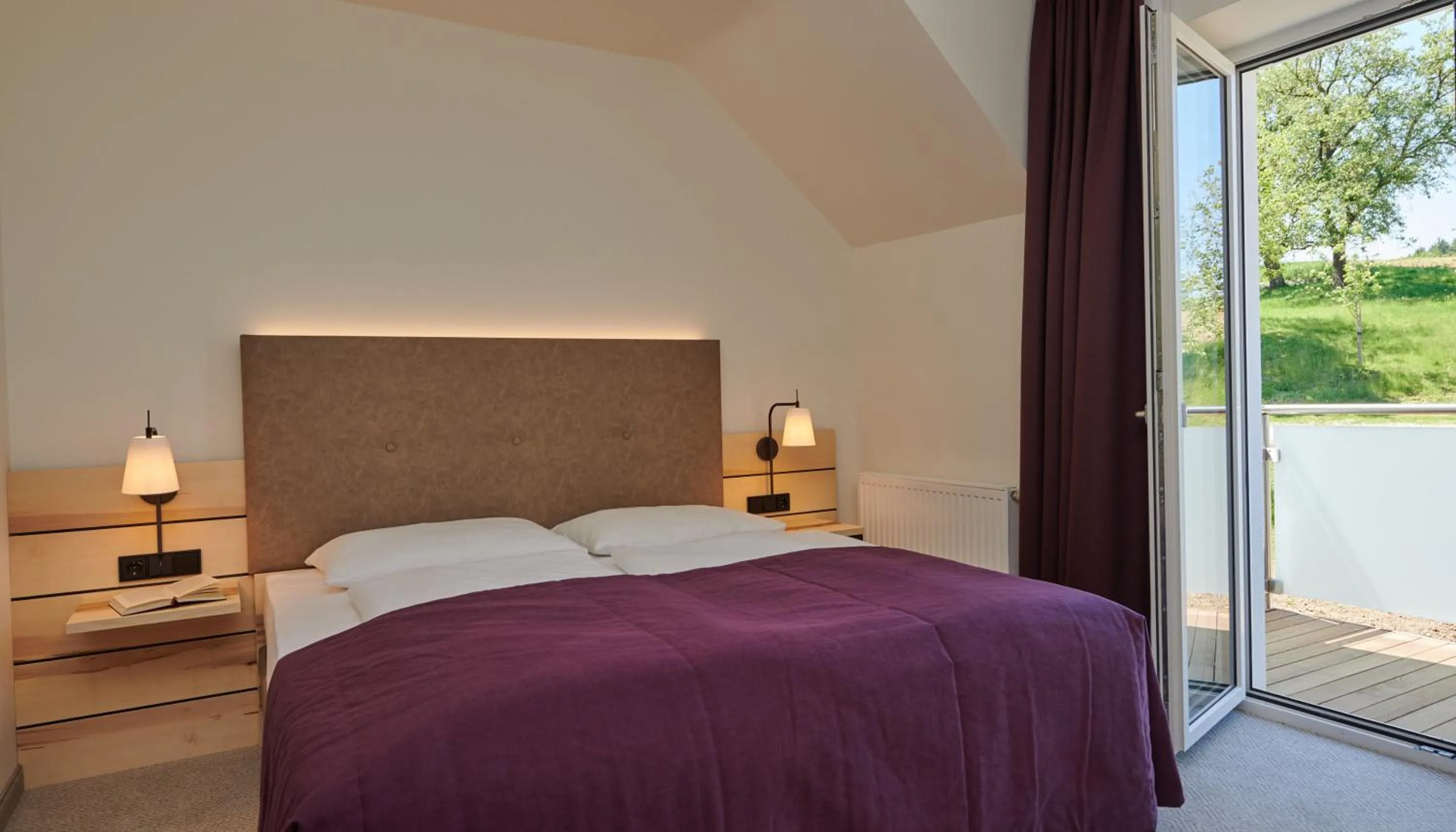 Bed in RelaxResort Kothmühle