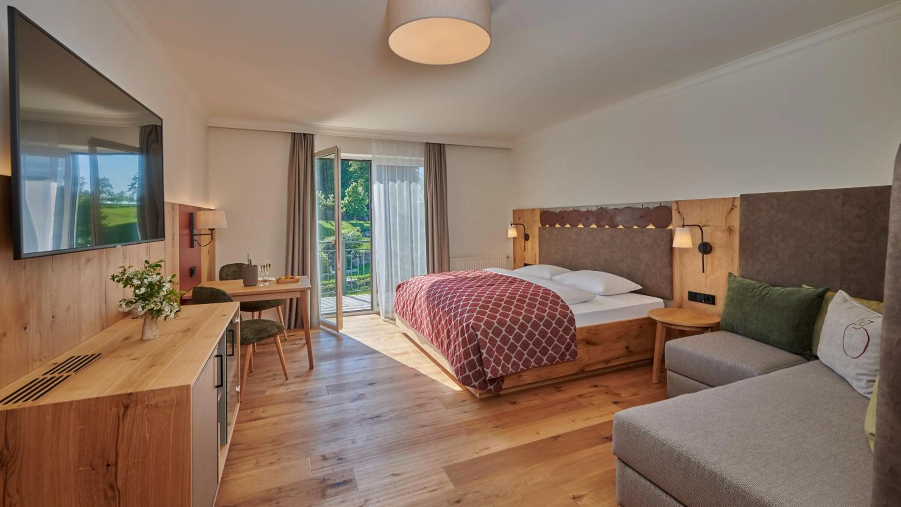 Bed in RelaxResort Kothmühle