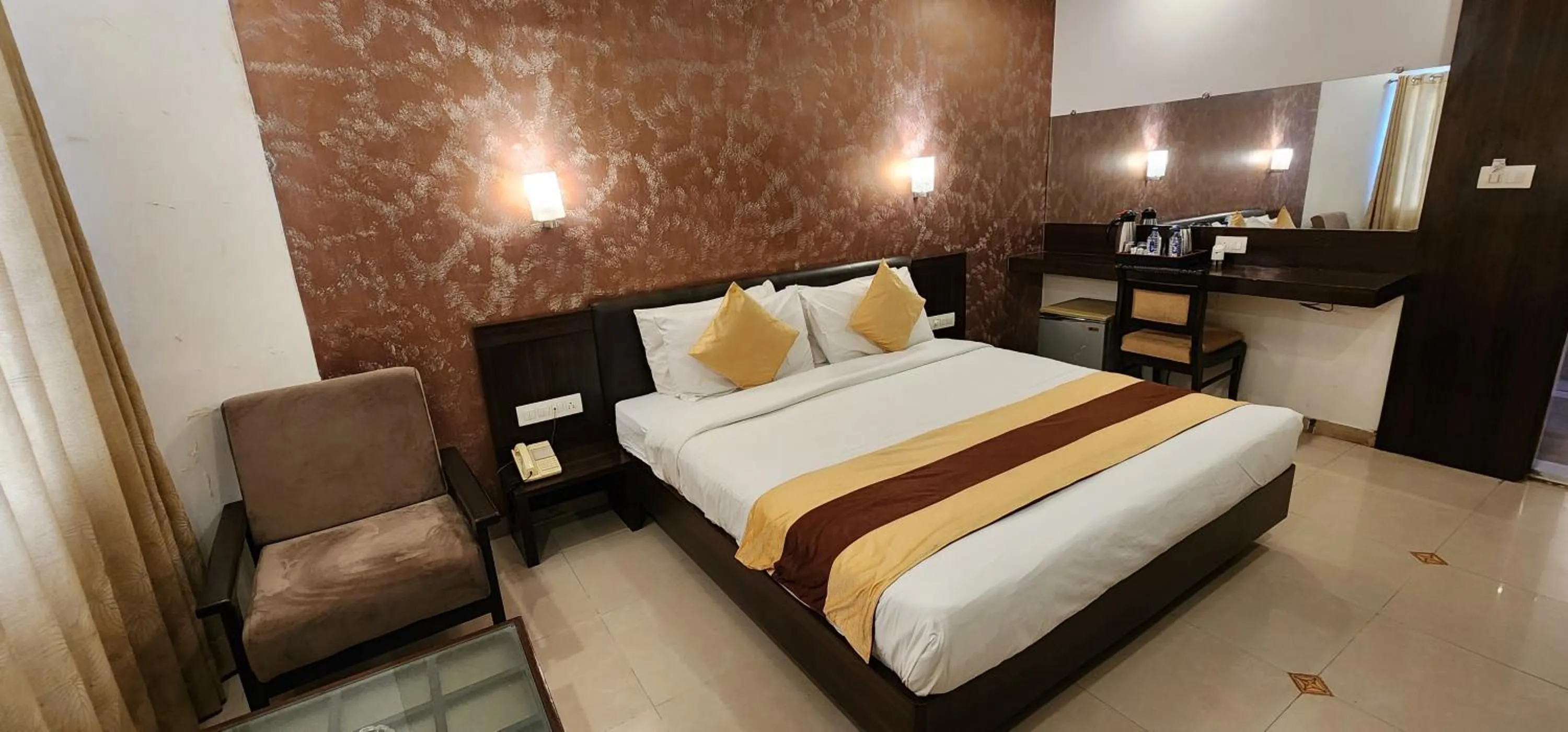 Bed in Hotel Kanak