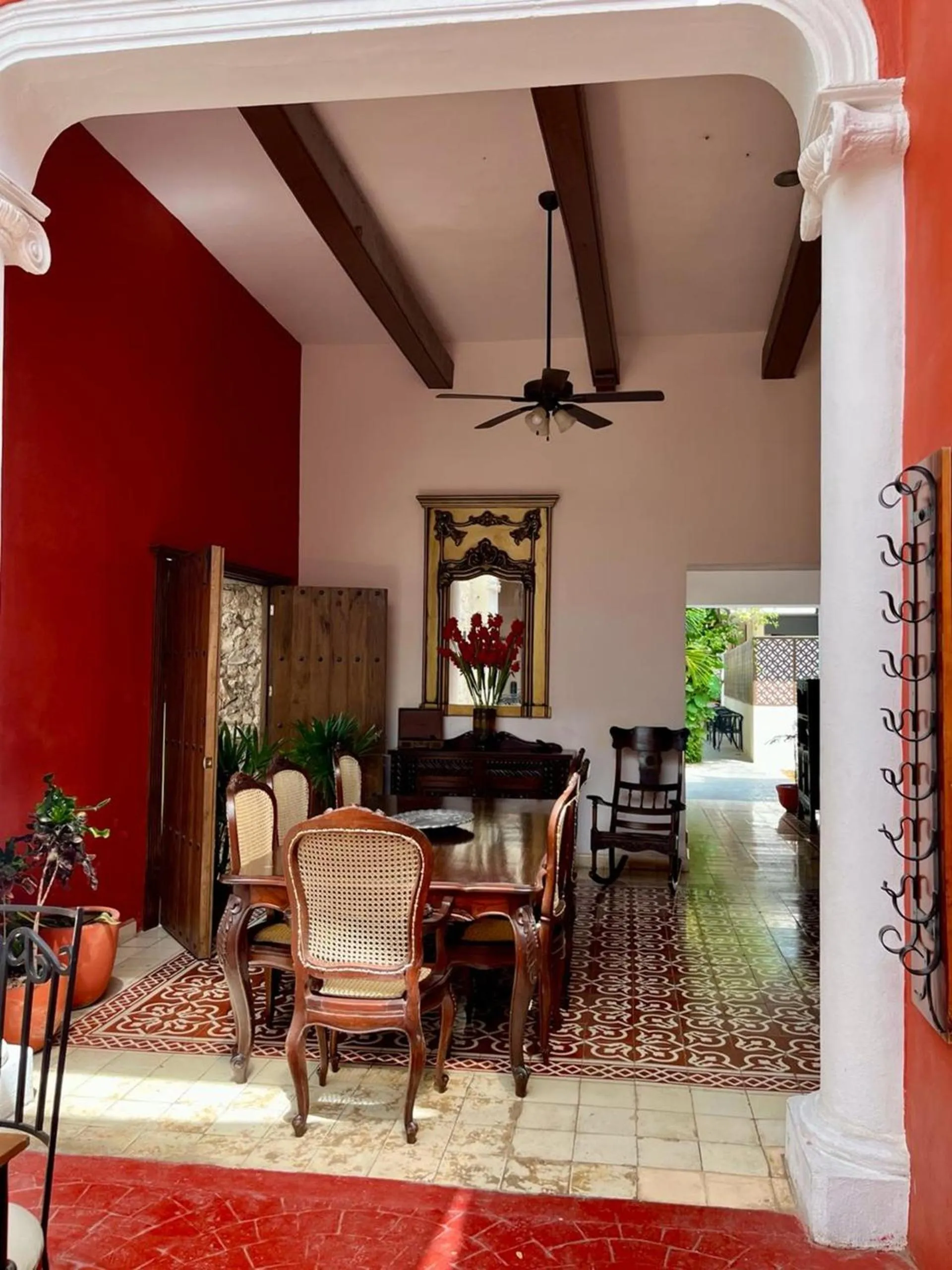 Dining area in Hotel & Hostal Boutique Casa Garza