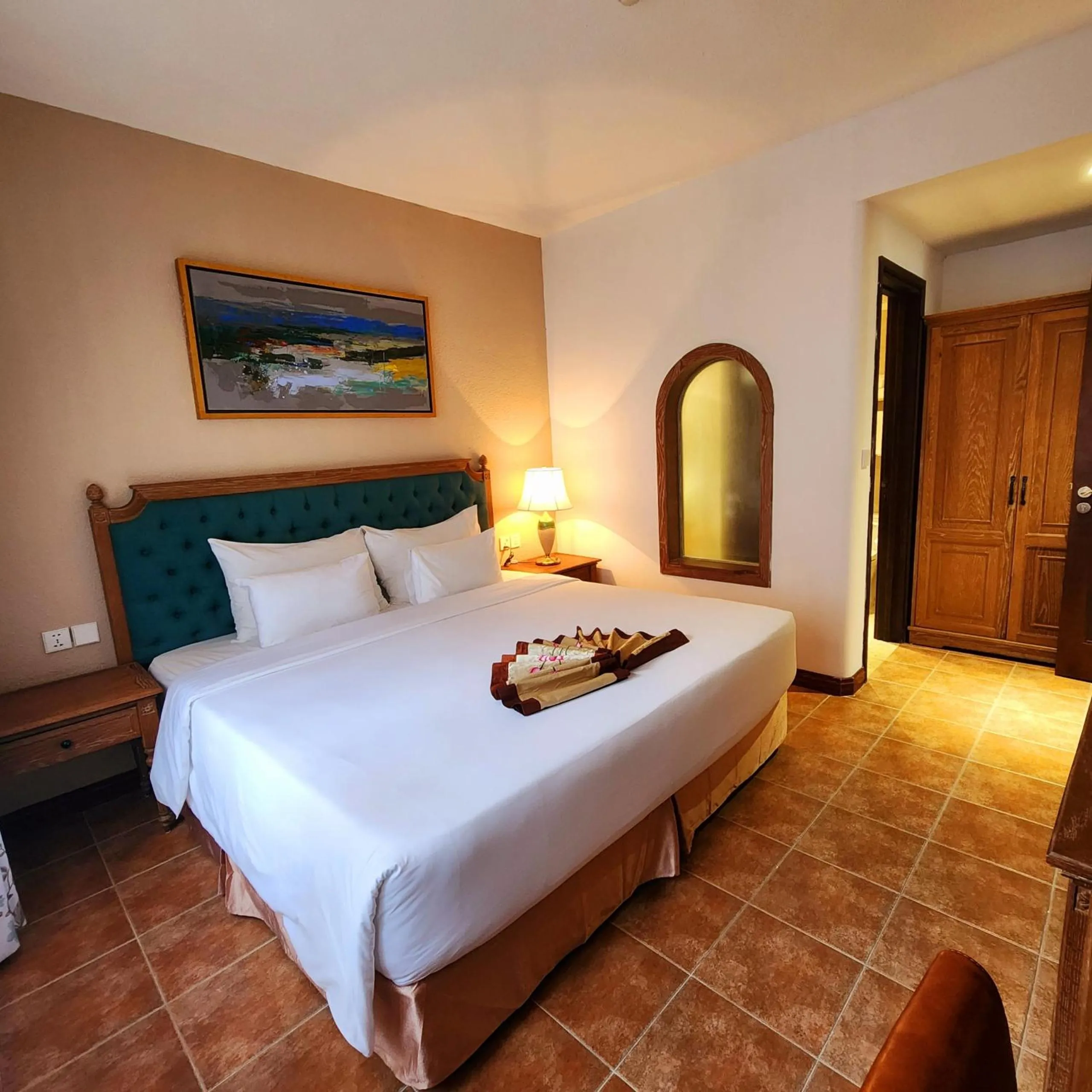 Bedroom, Bed in Venus Hotel Tam Đảo