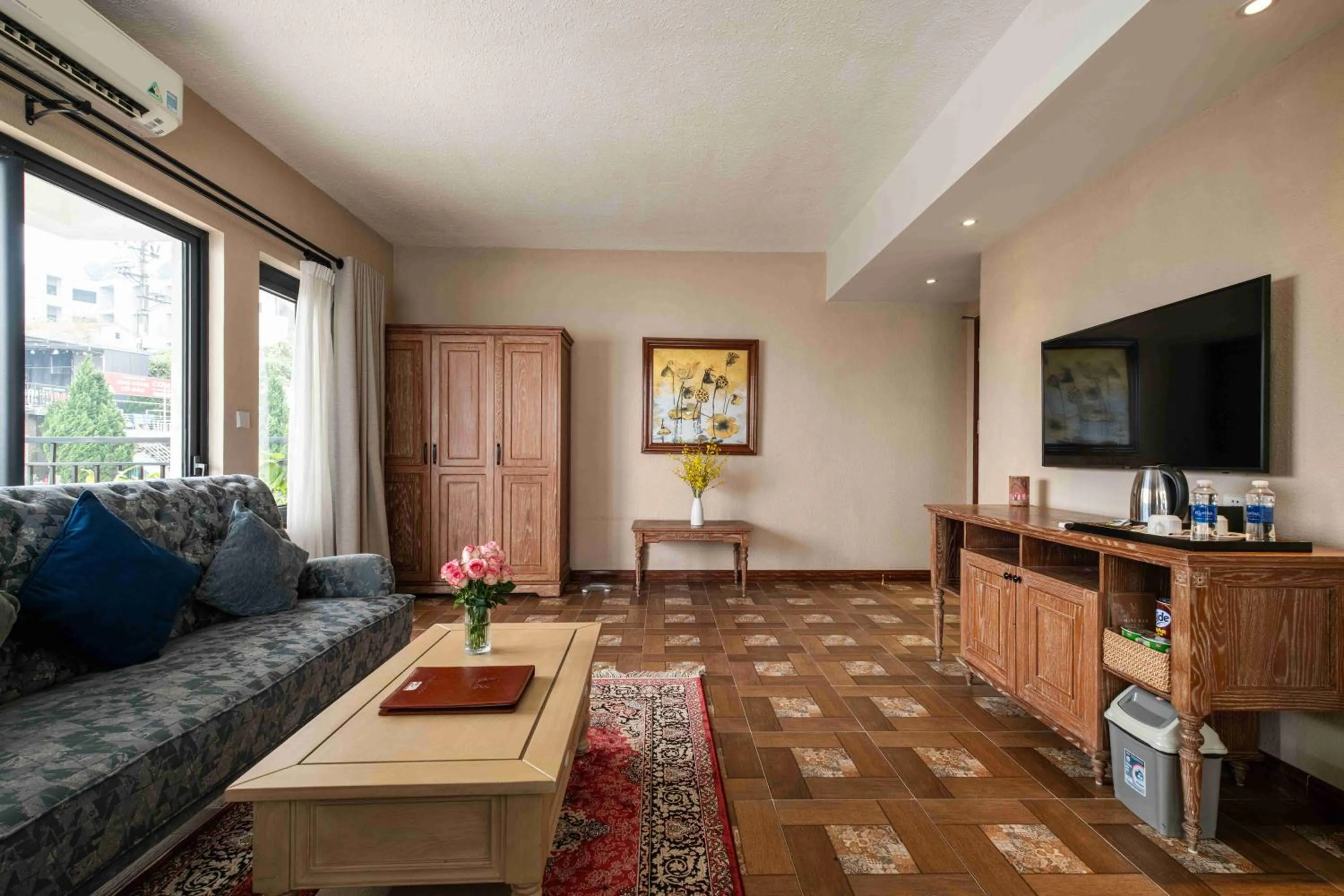 Seating area in Venus Hotel Tam Đảo