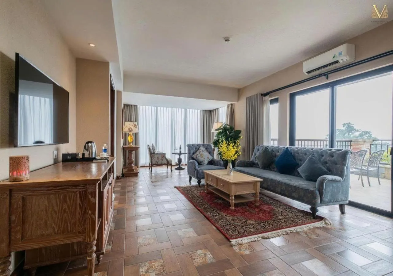Living room in Venus Hotel Tam Đảo