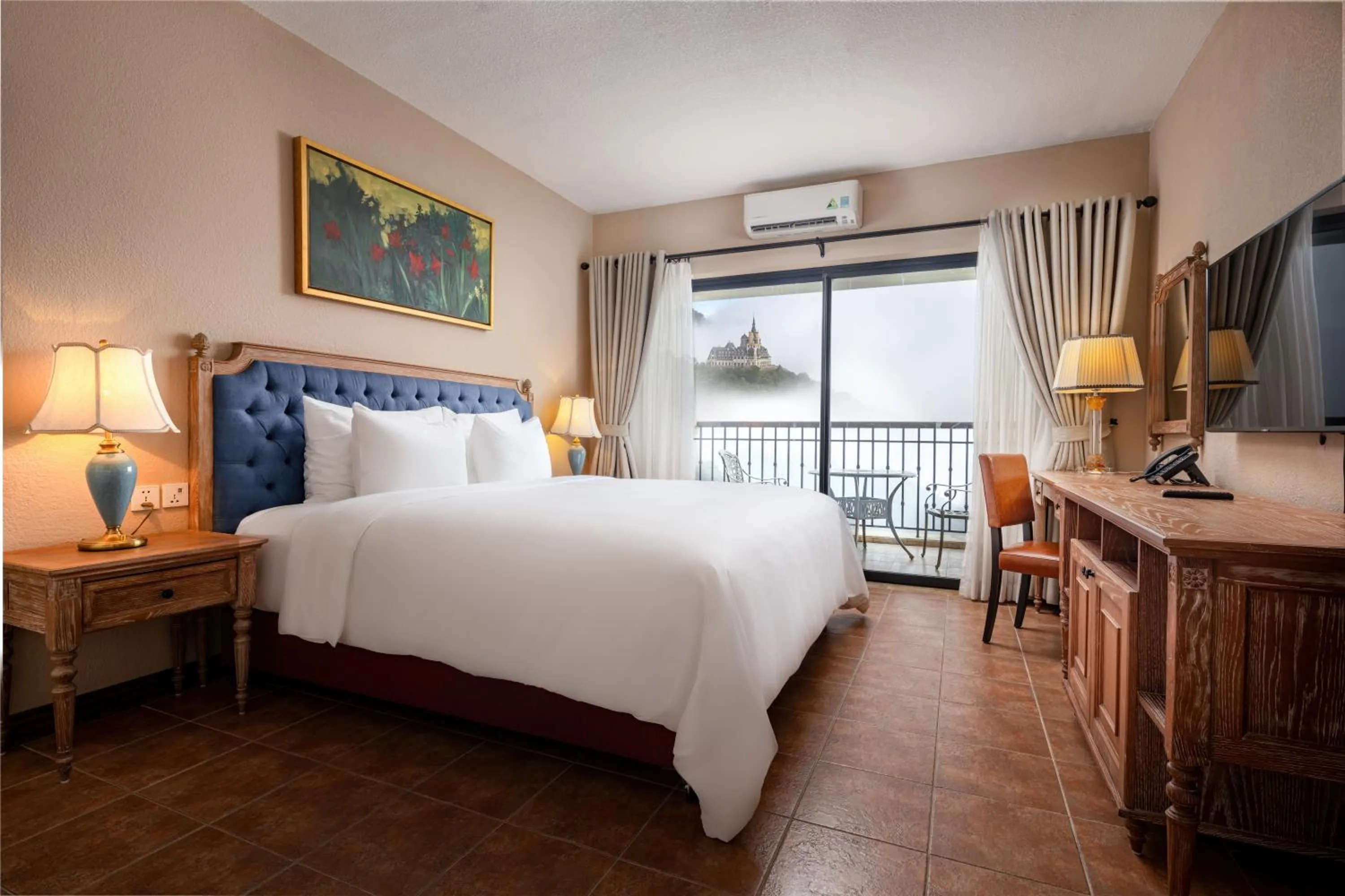 Bed in Venus Hotel Tam Đảo