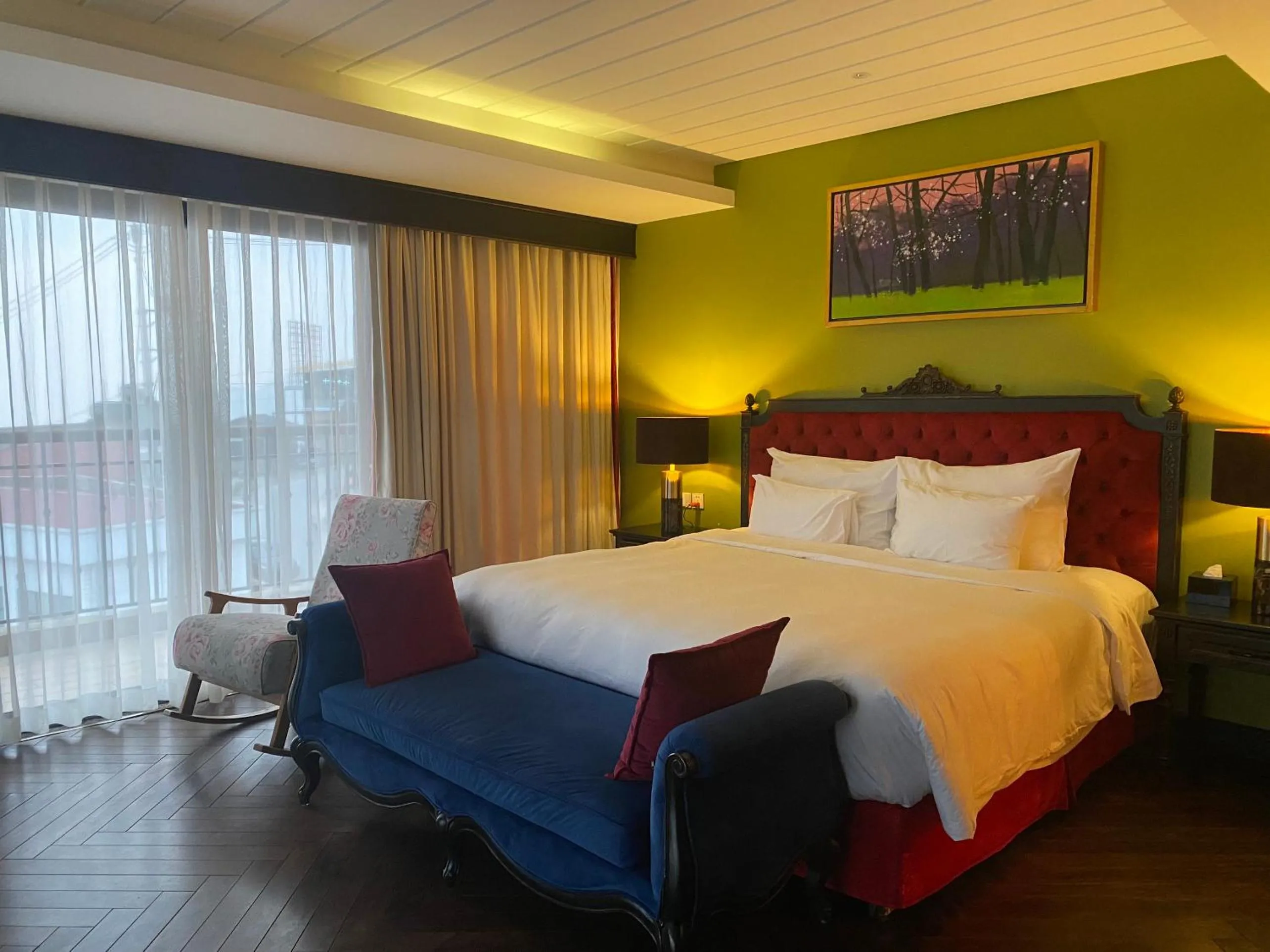 Bedroom, Bed in Venus Hotel Tam Đảo