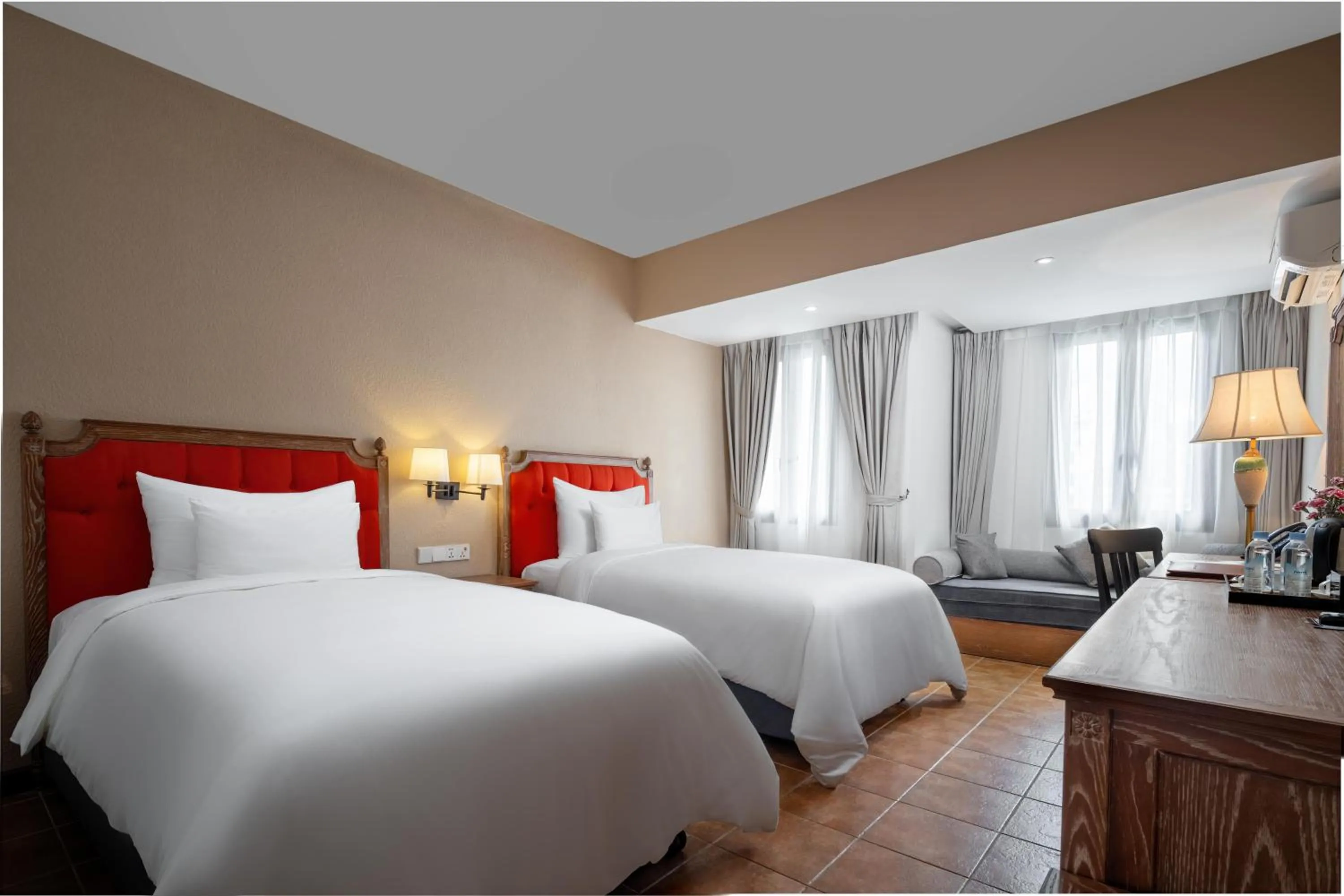 Photo of the whole room, Bed in Venus Hotel Tam Đảo