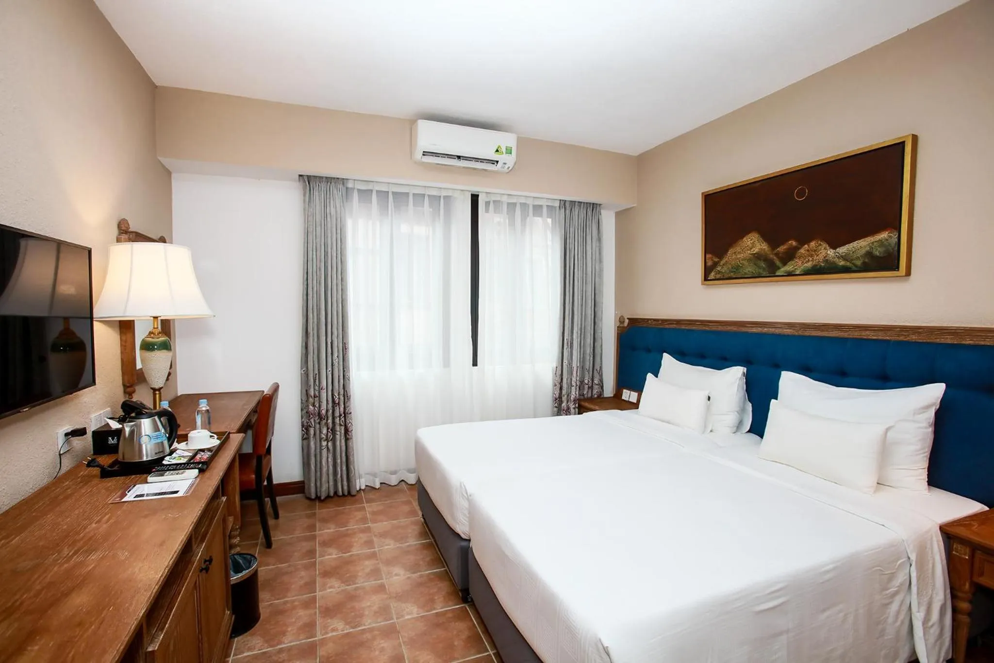 Photo of the whole room, Bed in Venus Hotel Tam Đảo