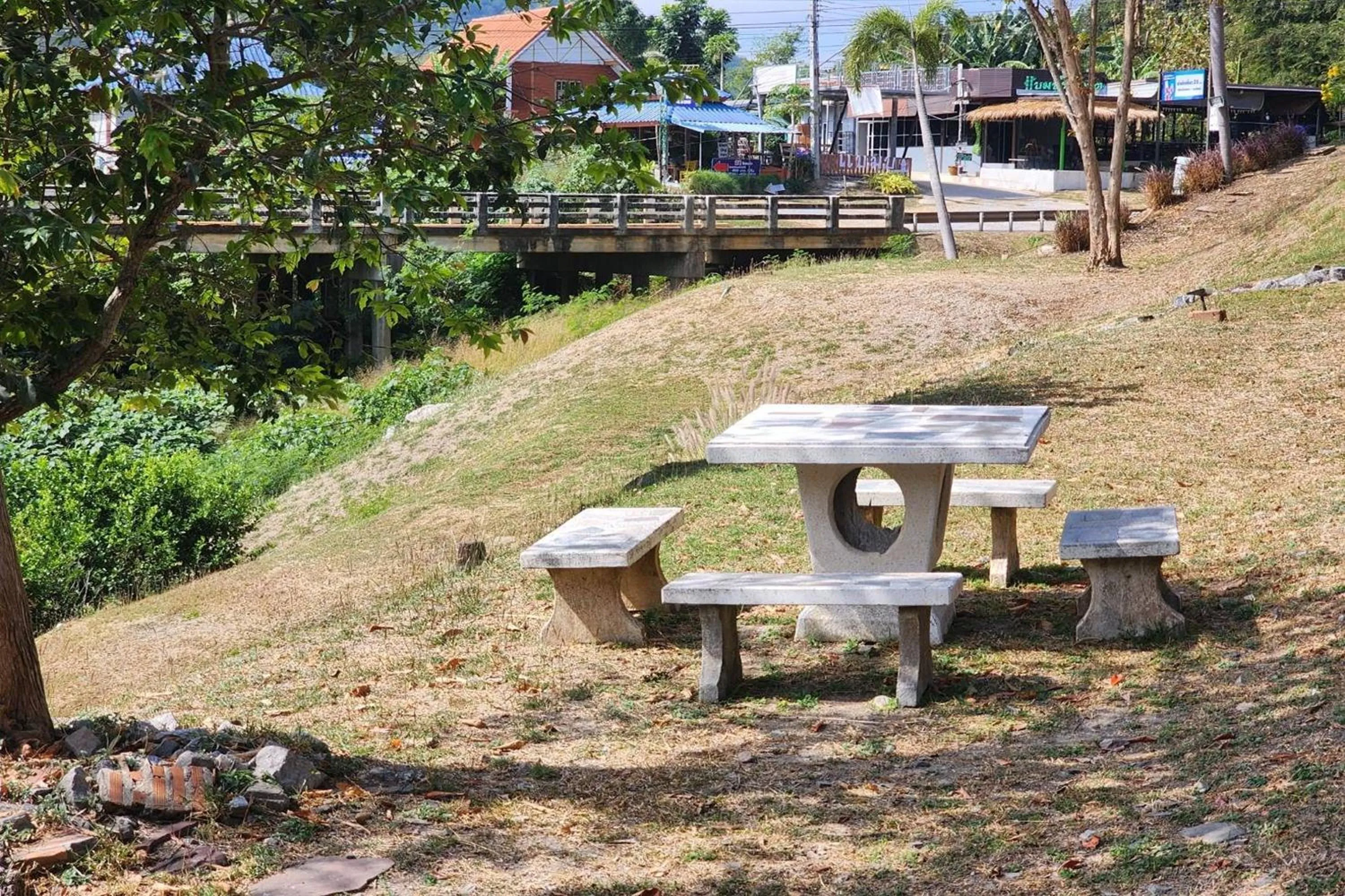 Garden view in See Sky Resort