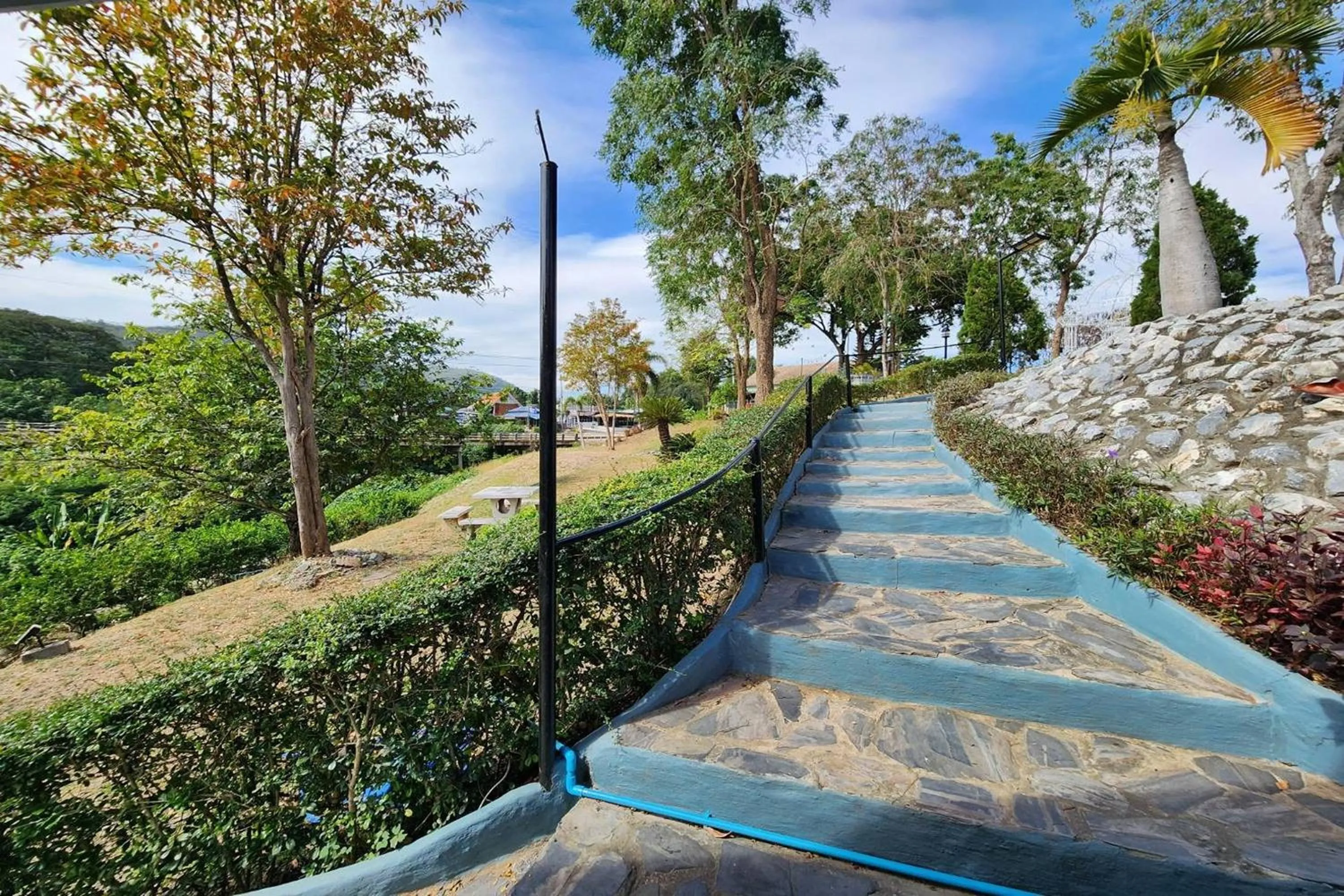 Garden view in See Sky Resort