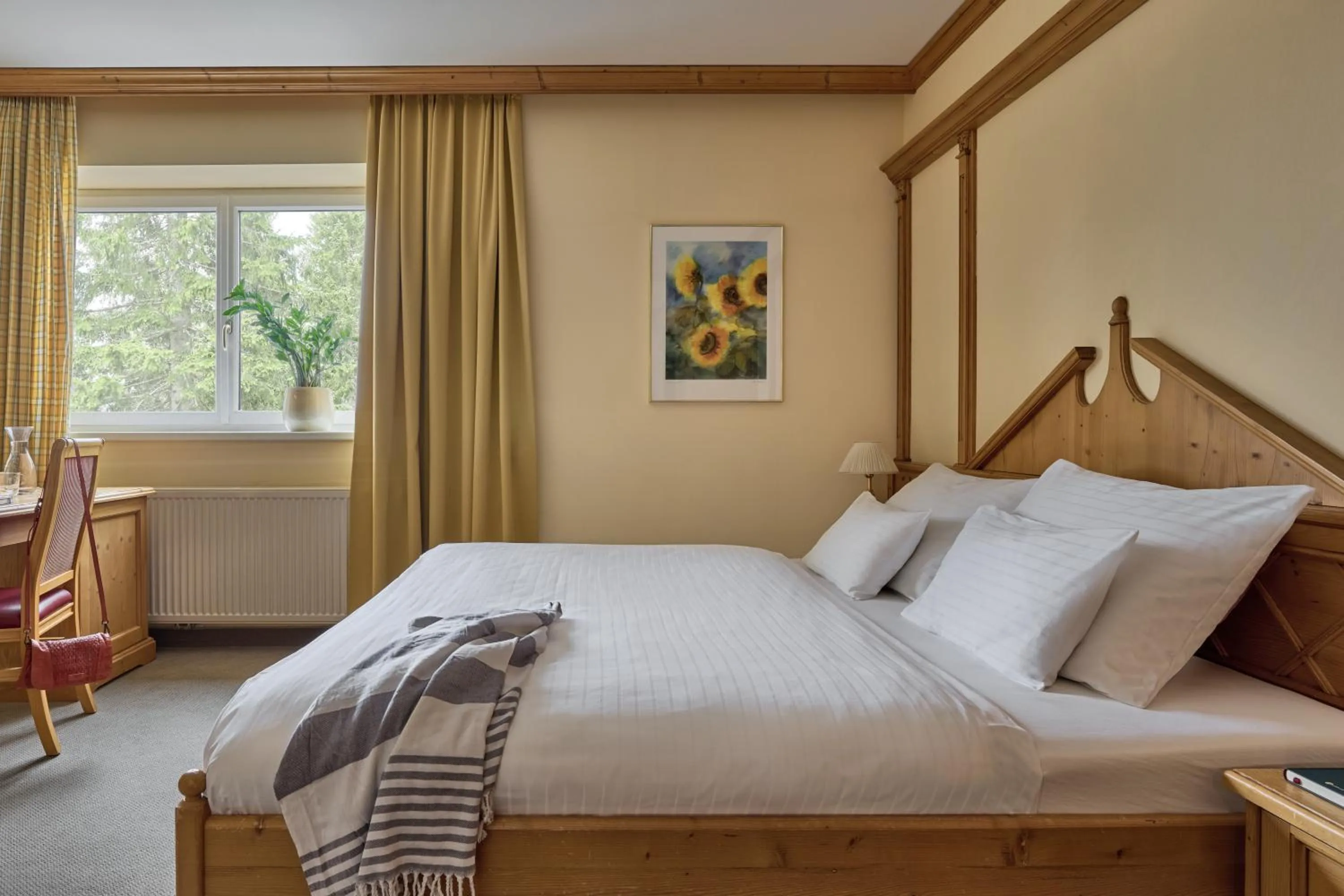 Bed in Falkensteiner Aktiv & Familienhotel Cristallo