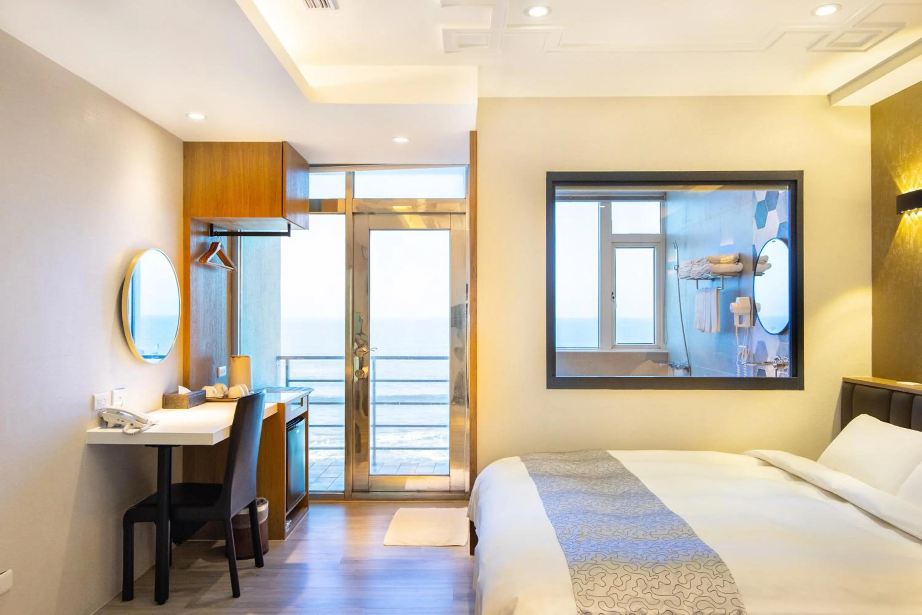 Bed in Ferry of Love Homestay