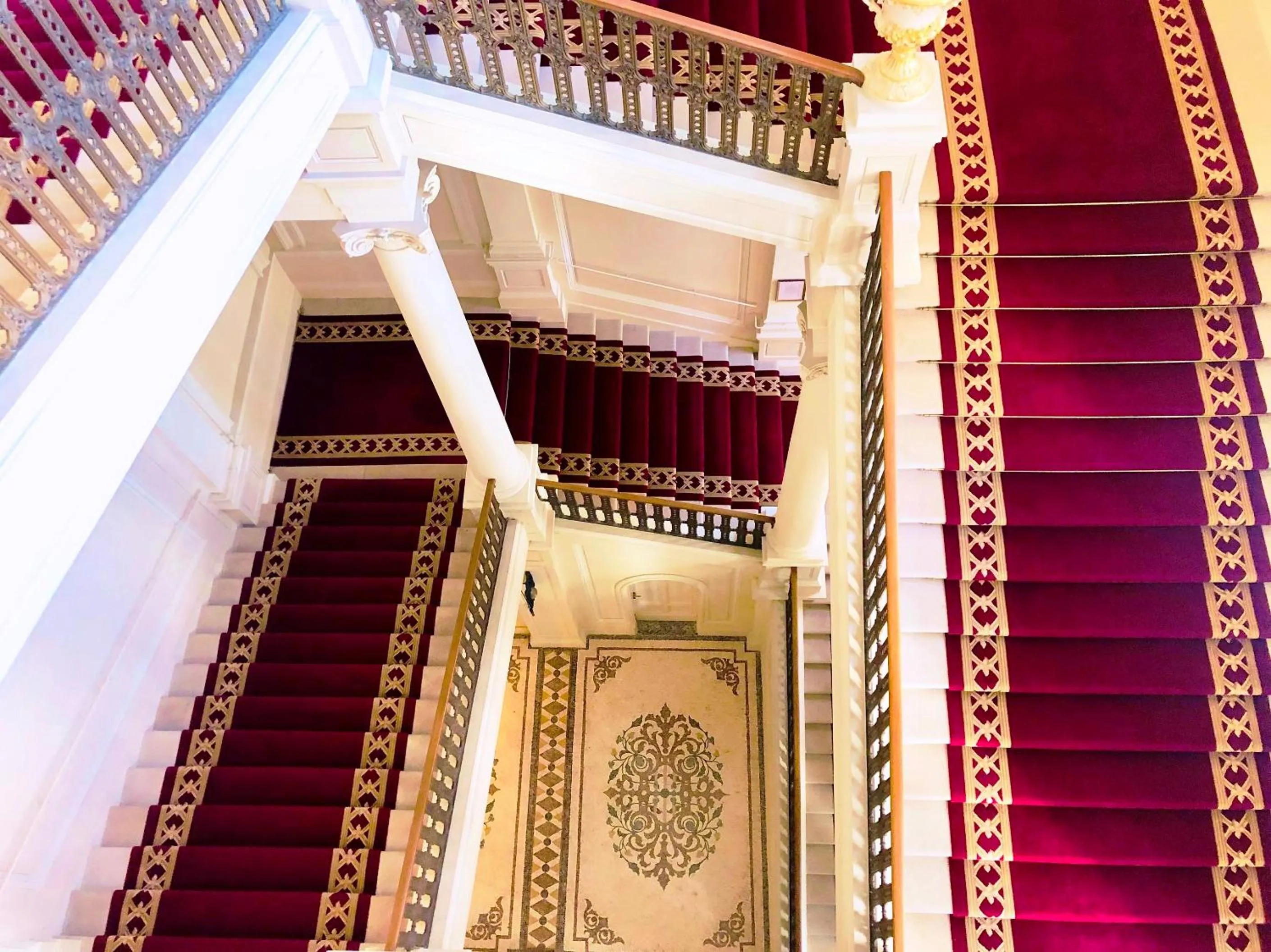 Decorative detail in Palais Coburg