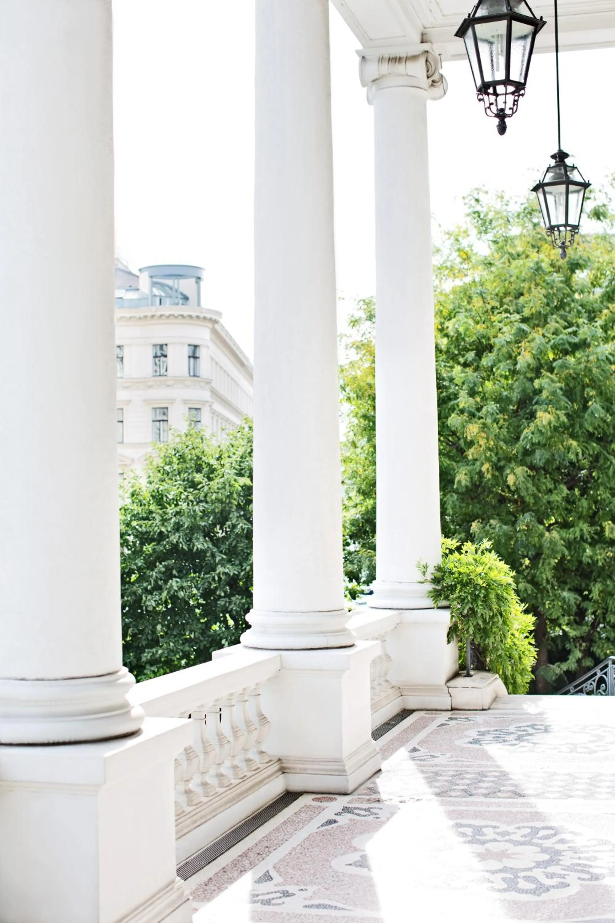 Garden in Palais Coburg