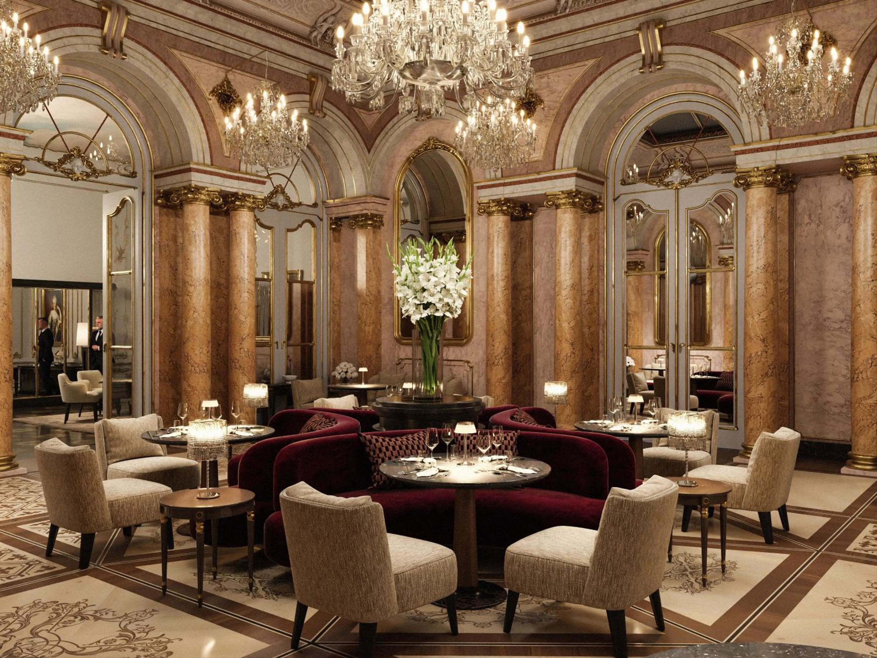 Restaurant/places to eat in Palais Coburg