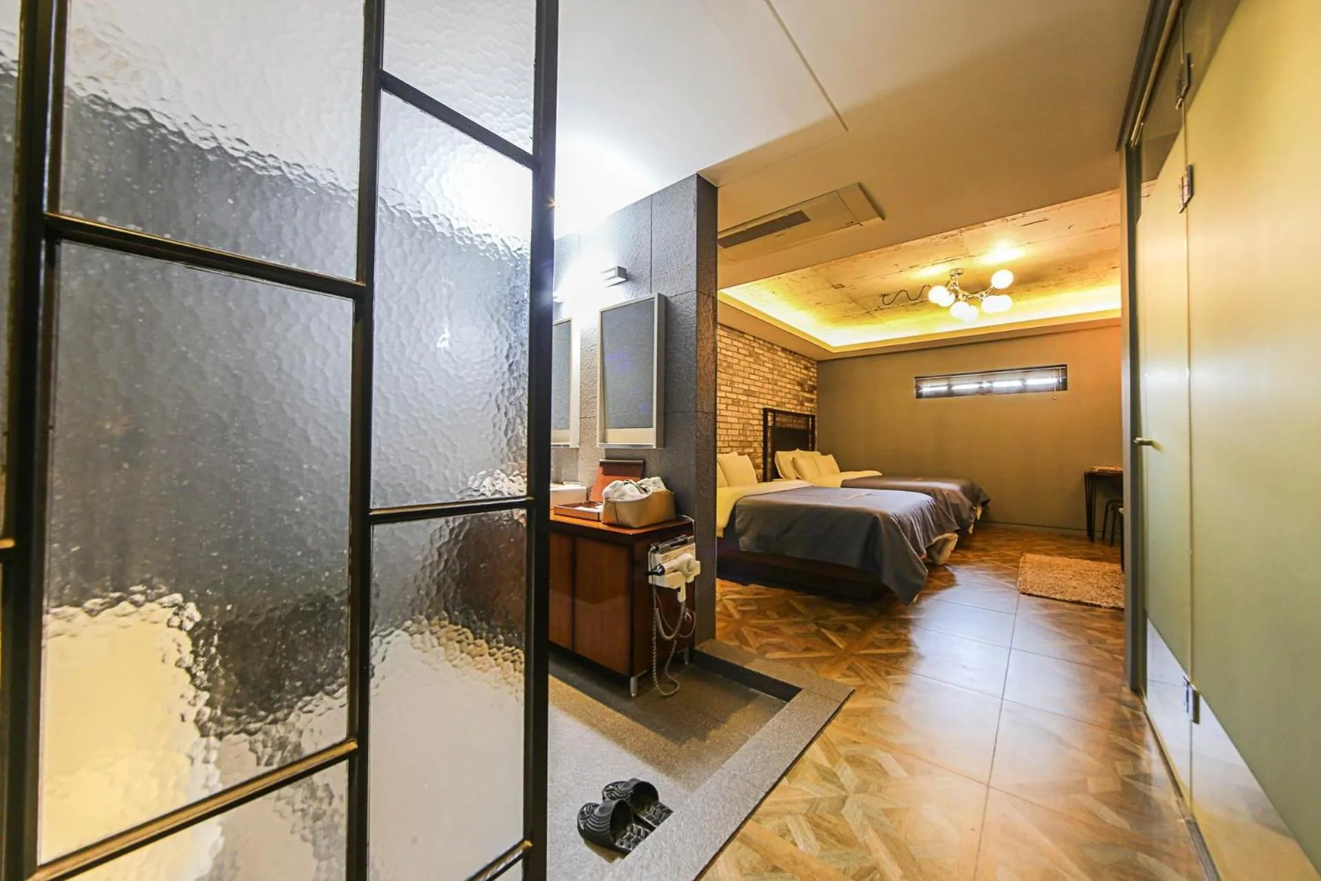 Photo of the whole room, Bed in Hotel Myeongjak