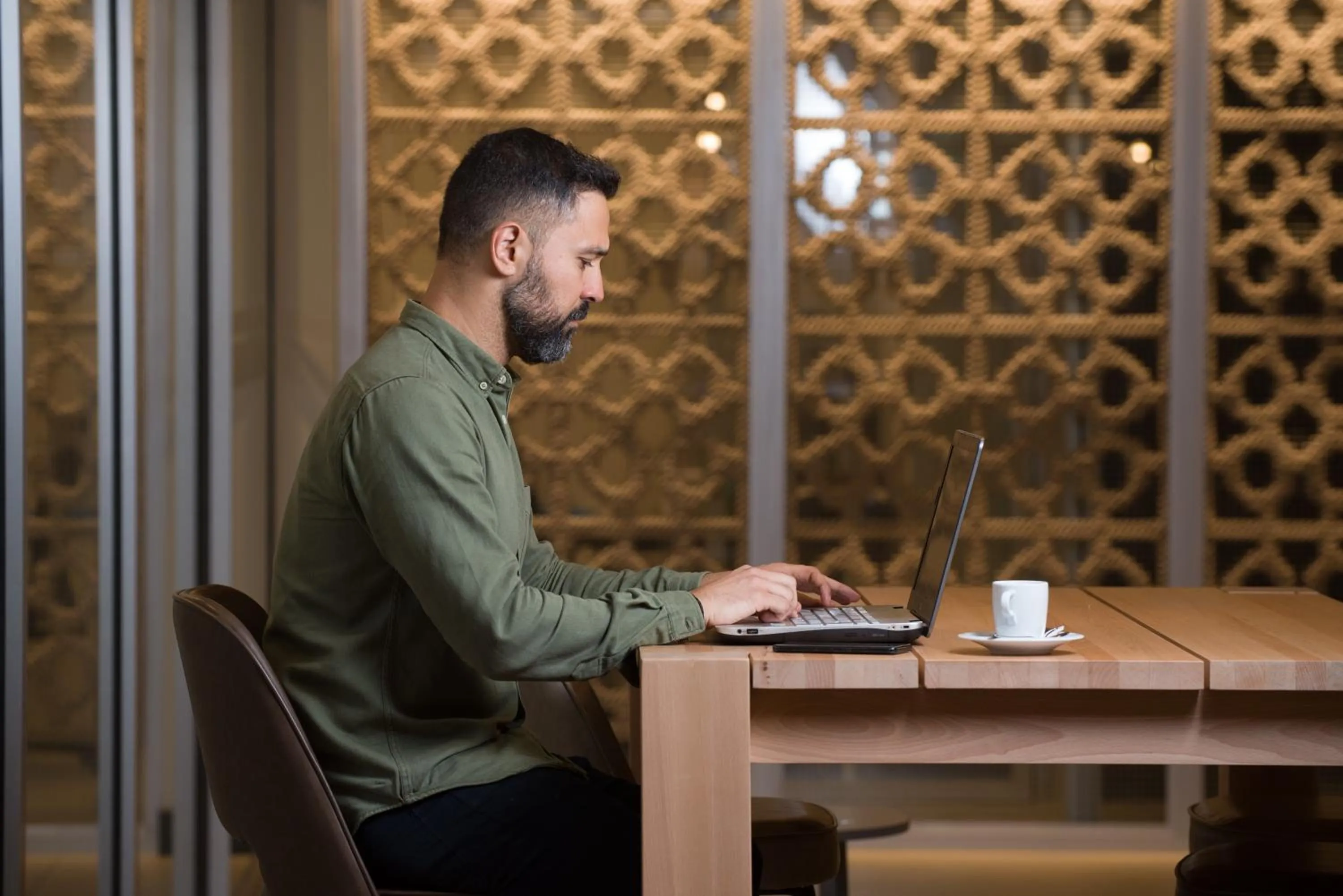 Seating area in Hotel Bed4U Bilbao