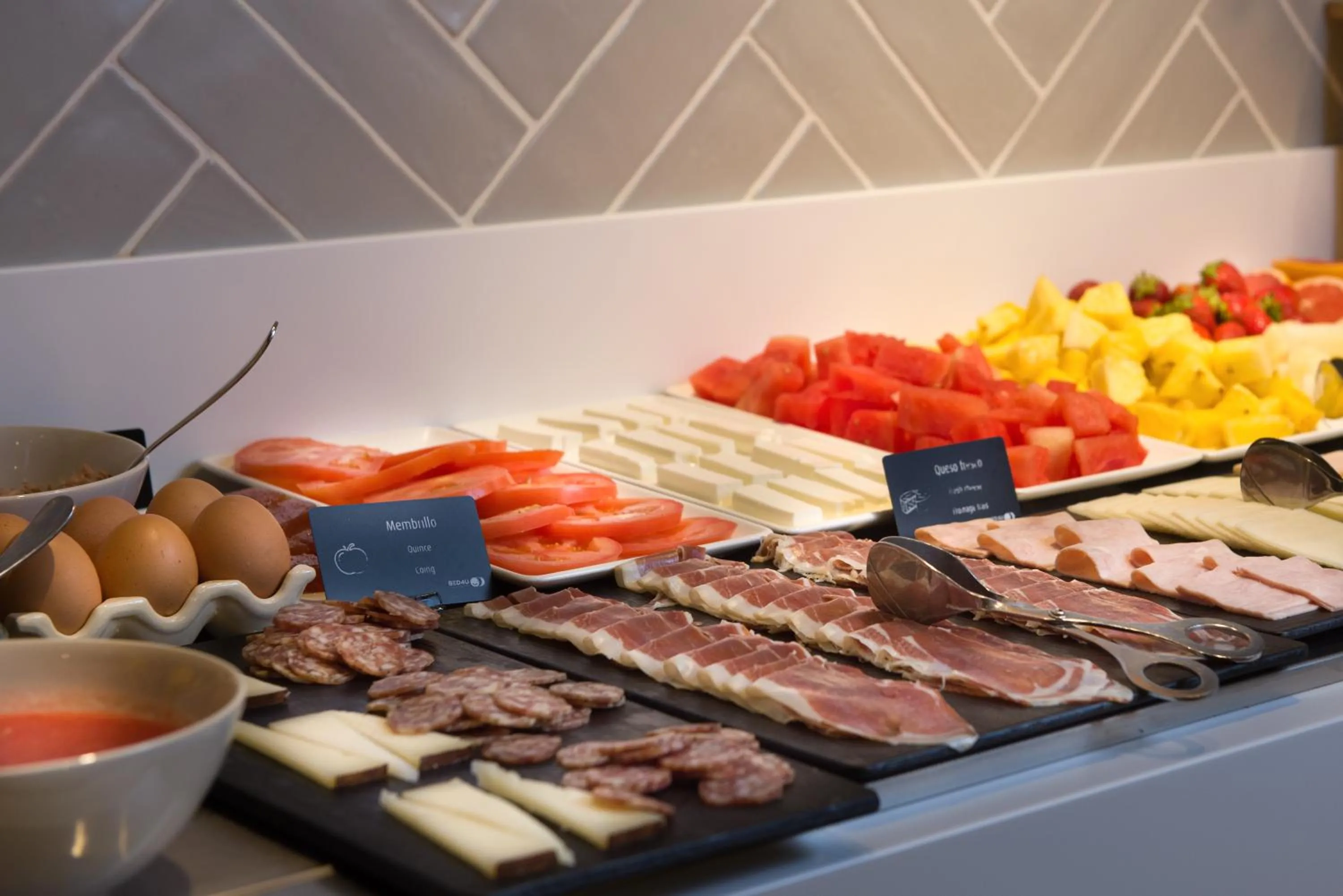 Breakfast in Hotel Bed4U Bilbao