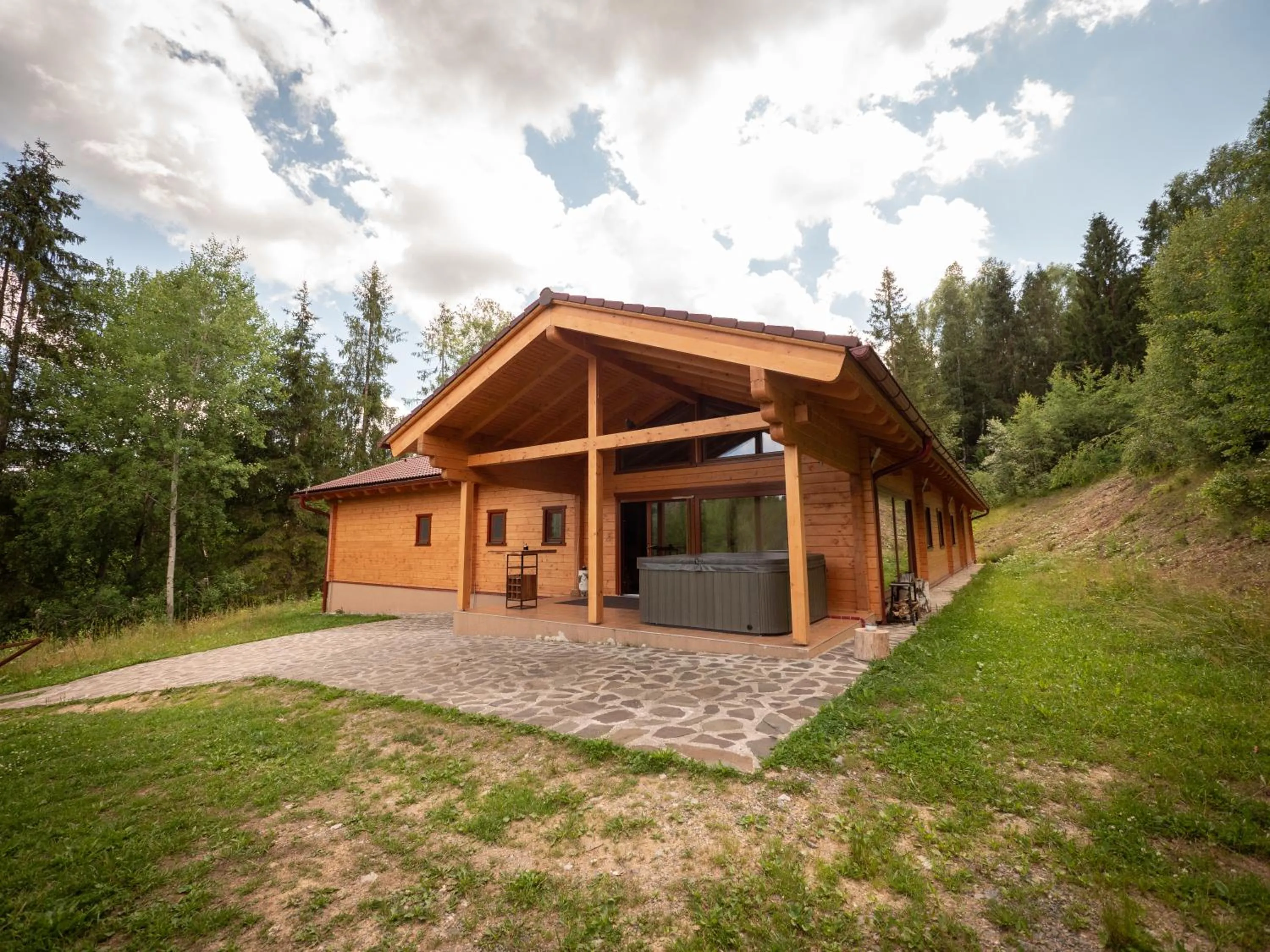 Natural landscape in SKI CIERNY BALOG