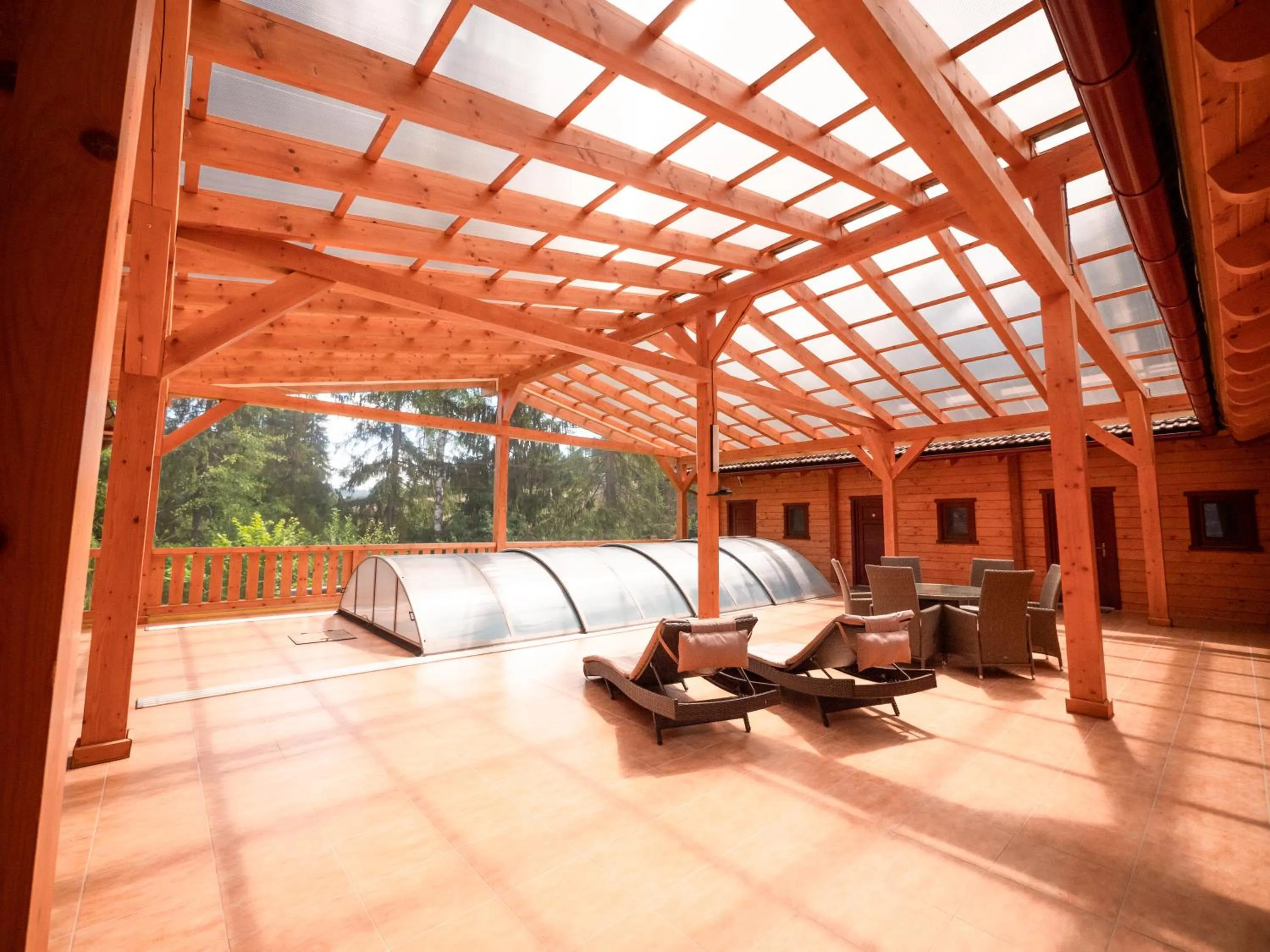 Seating area in SKI CIERNY BALOG