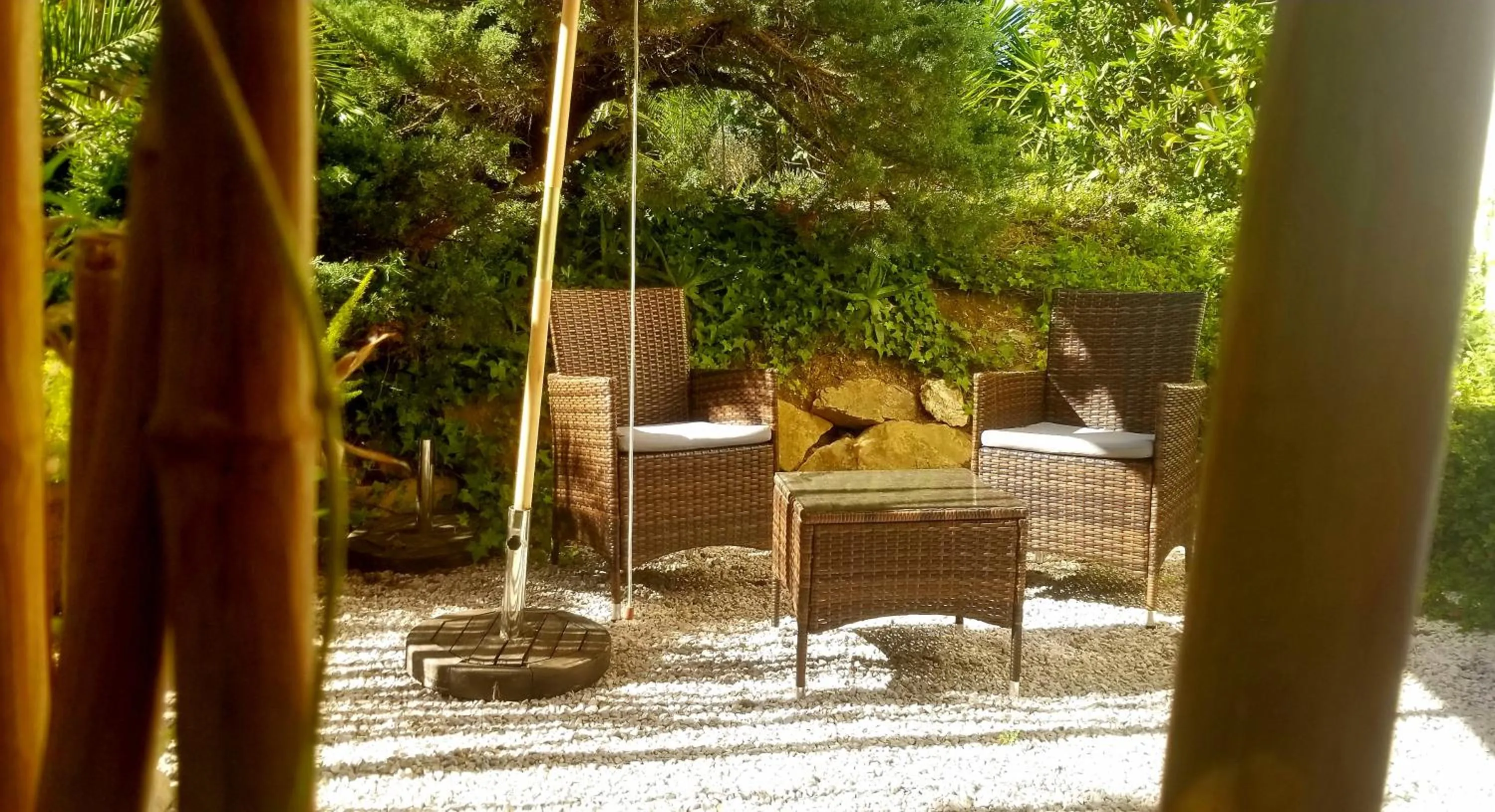 Patio in La Bastide de Font Clarette