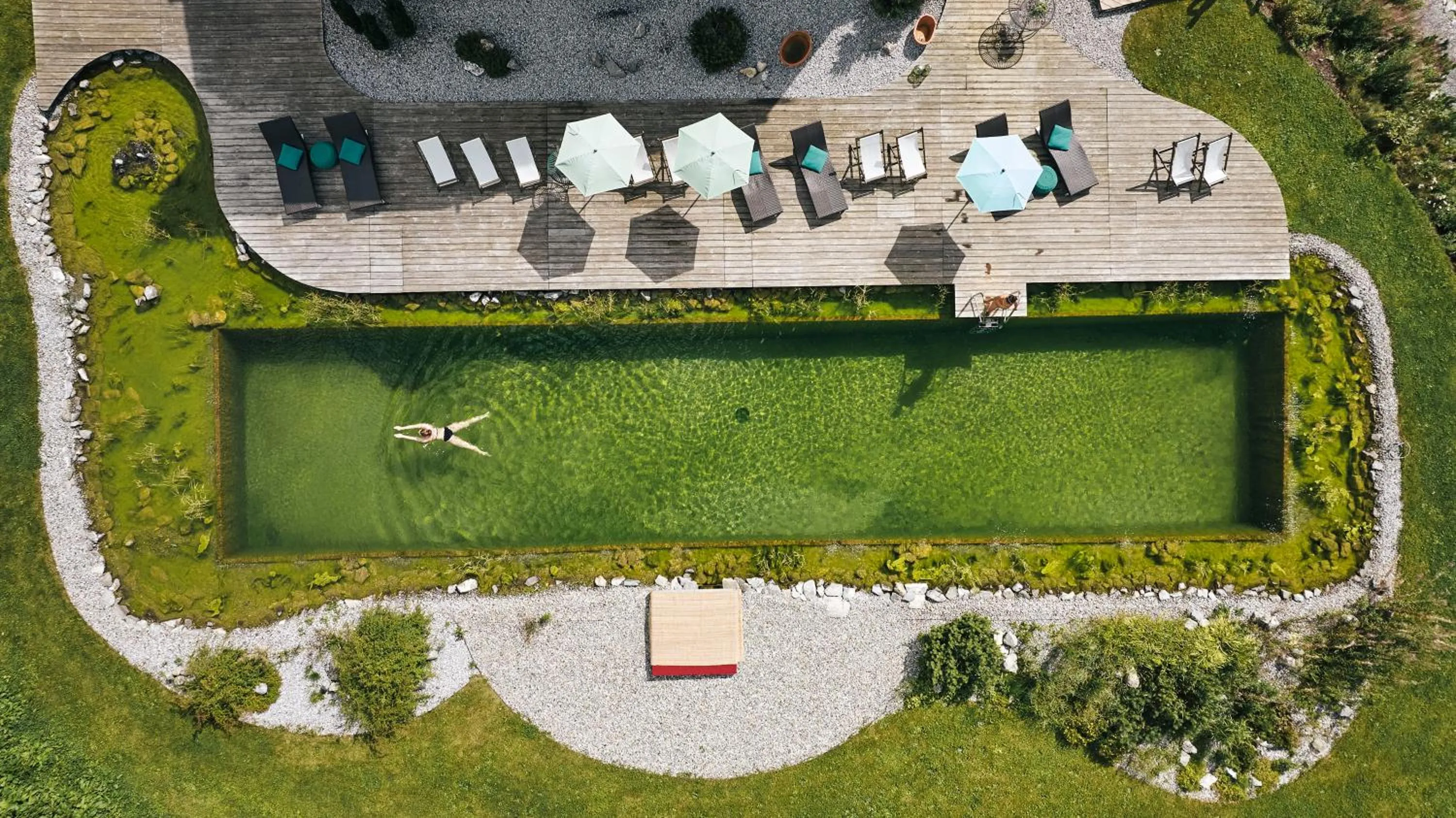 Bird's eye view in Arlberg Stuben - das kleine, feine Hotel