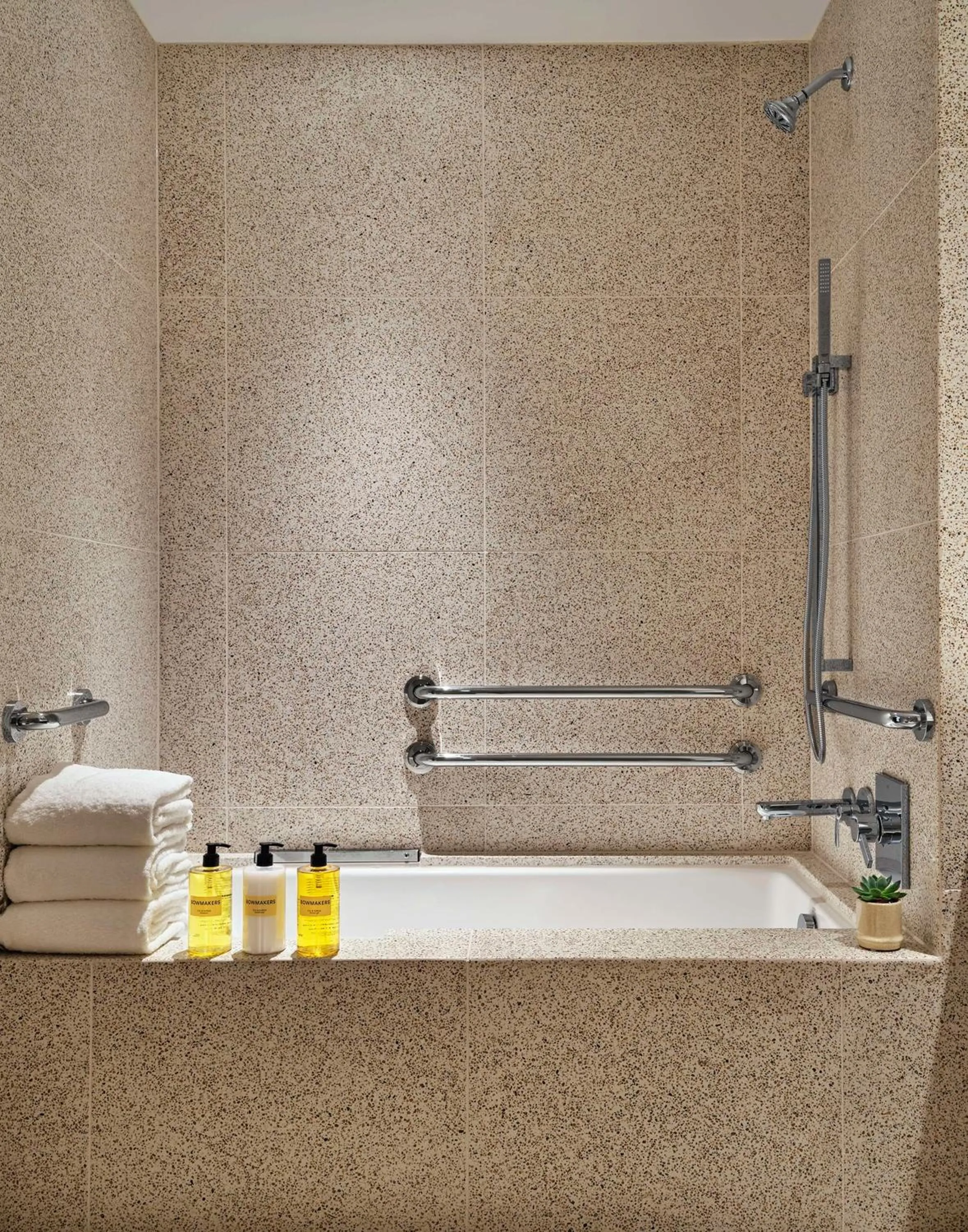 Bathroom in Thompson Hollywood, by Hyatt