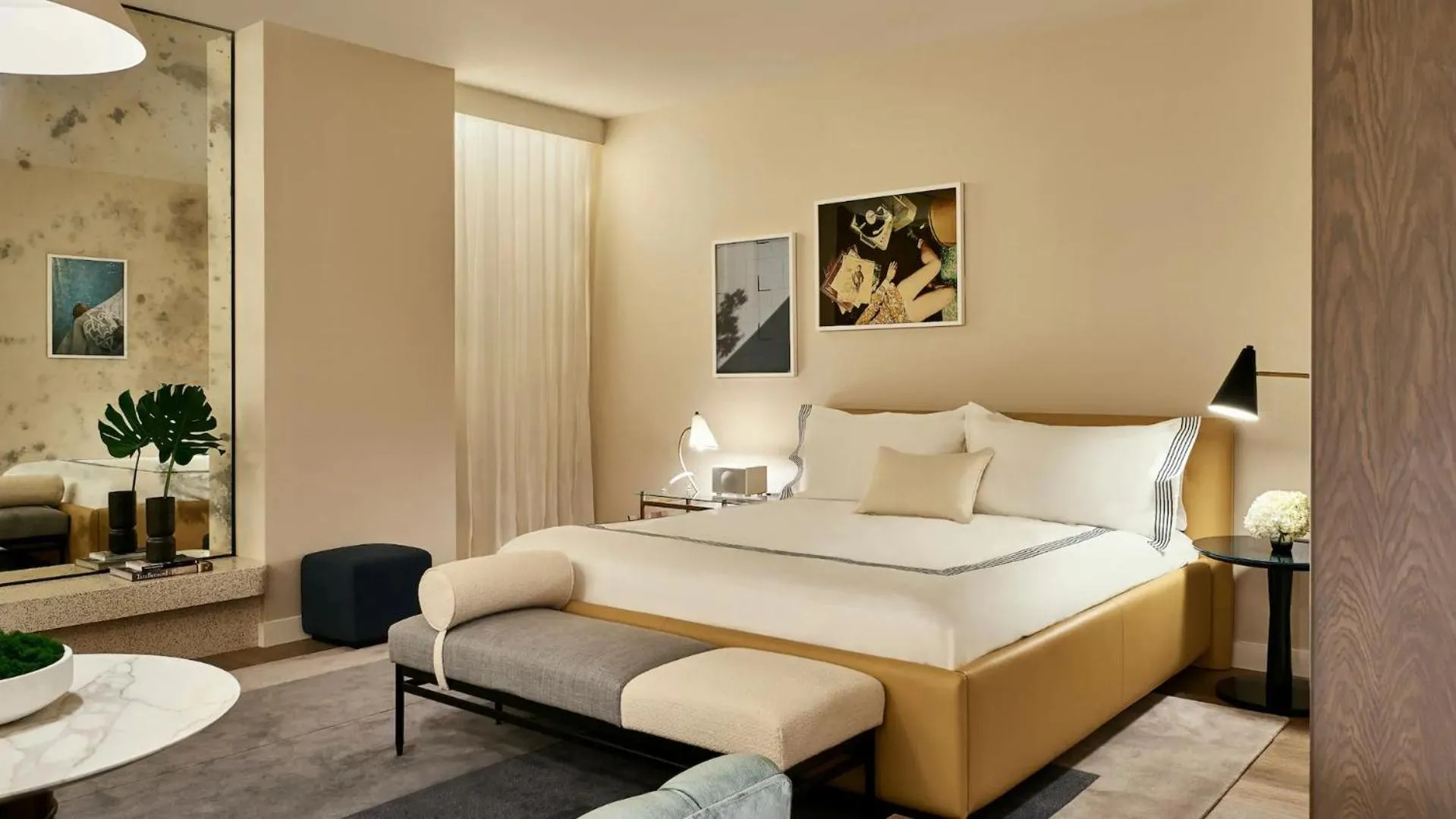 Bedroom, Bed in Thompson Hollywood, by Hyatt