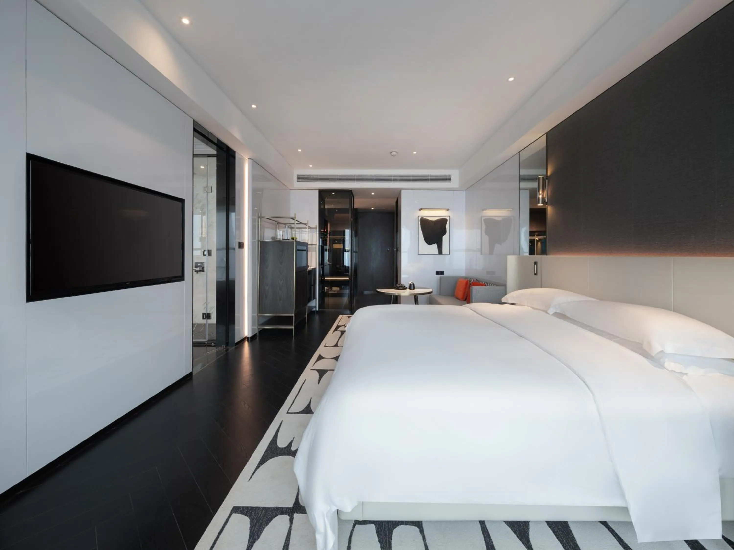 Bedroom, Bed in The Langbo Chengdu, in The Unbound Collection by Hyatt