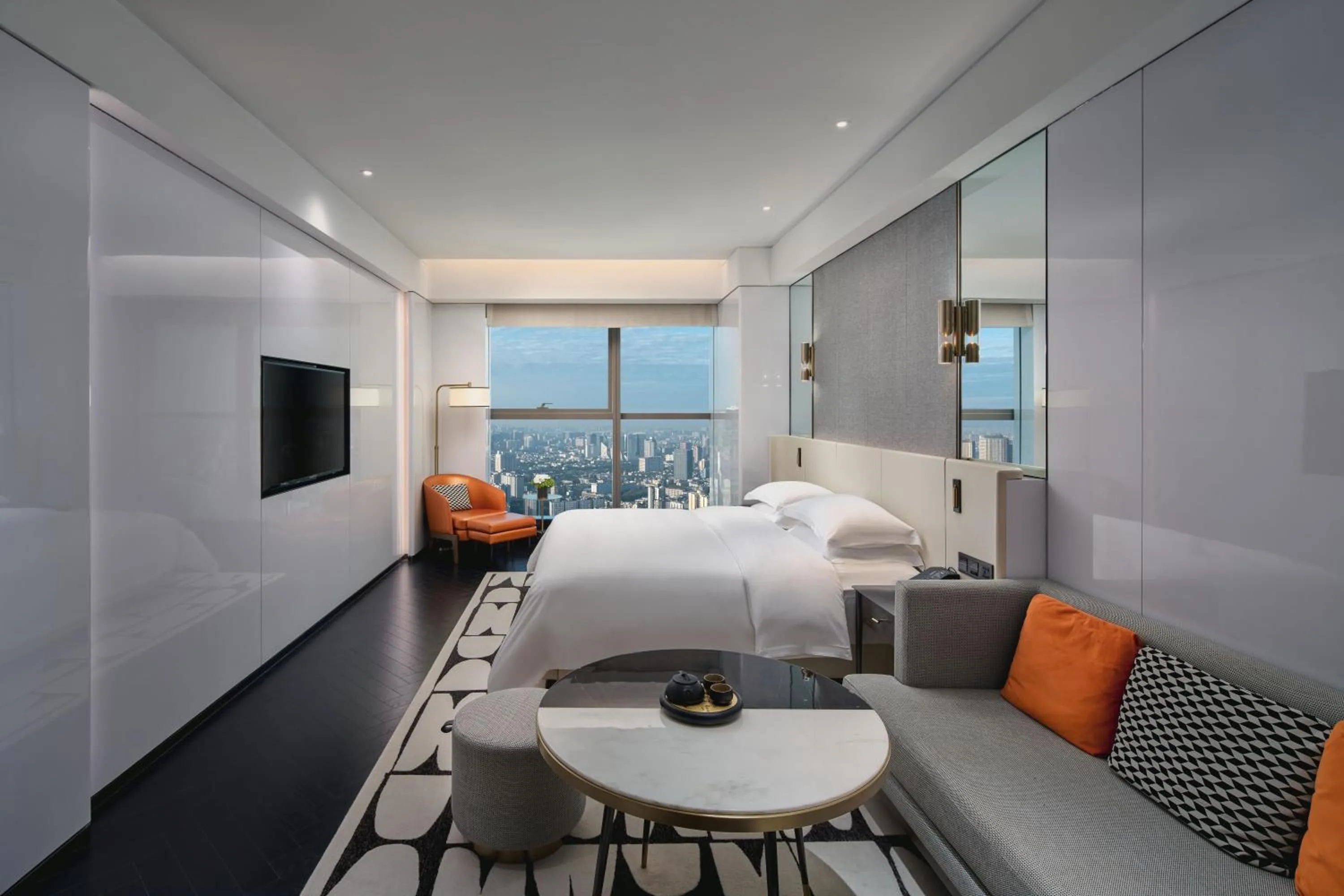 Bedroom, Bed in The Langbo Chengdu, in The Unbound Collection by Hyatt