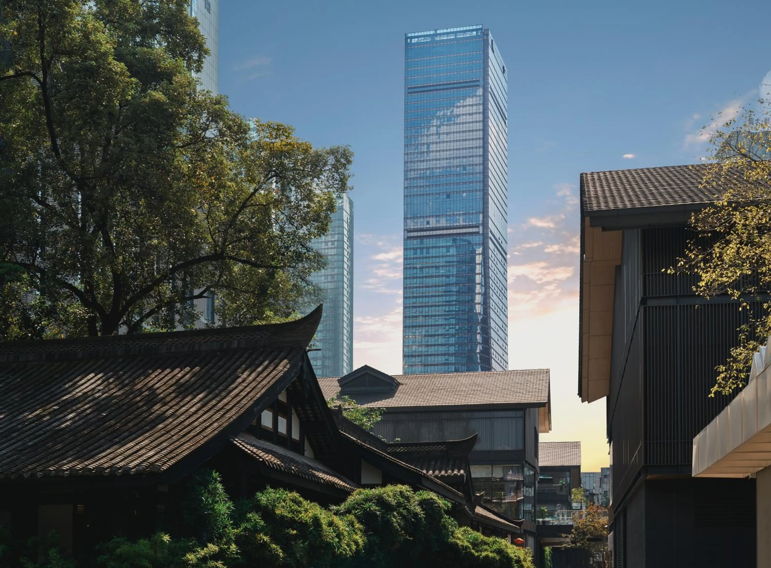 Property building in The Langbo Chengdu, in The Unbound Collection by Hyatt