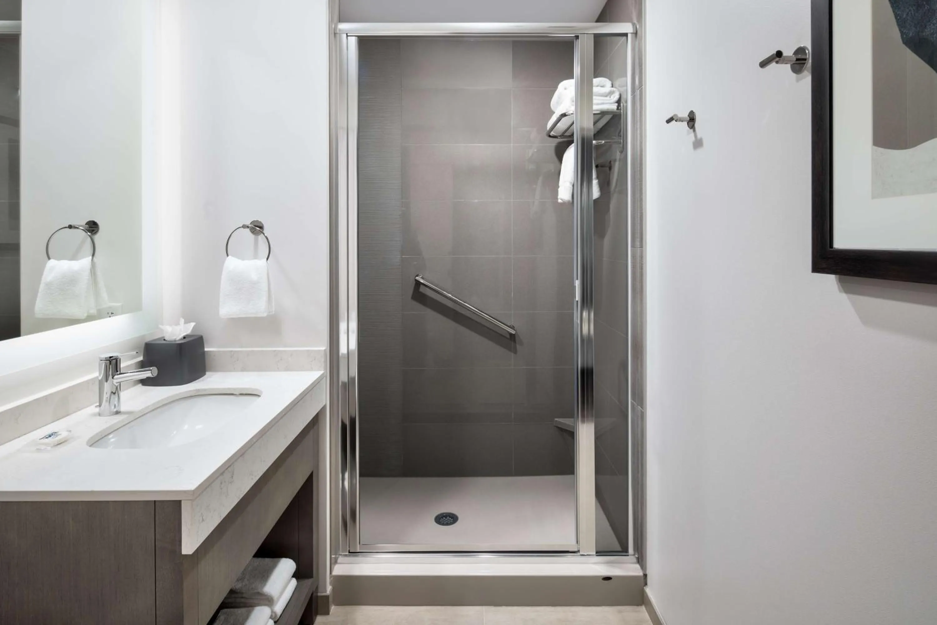 Bathroom in Hyatt House Denver Aurora Anschutz Medical Campus