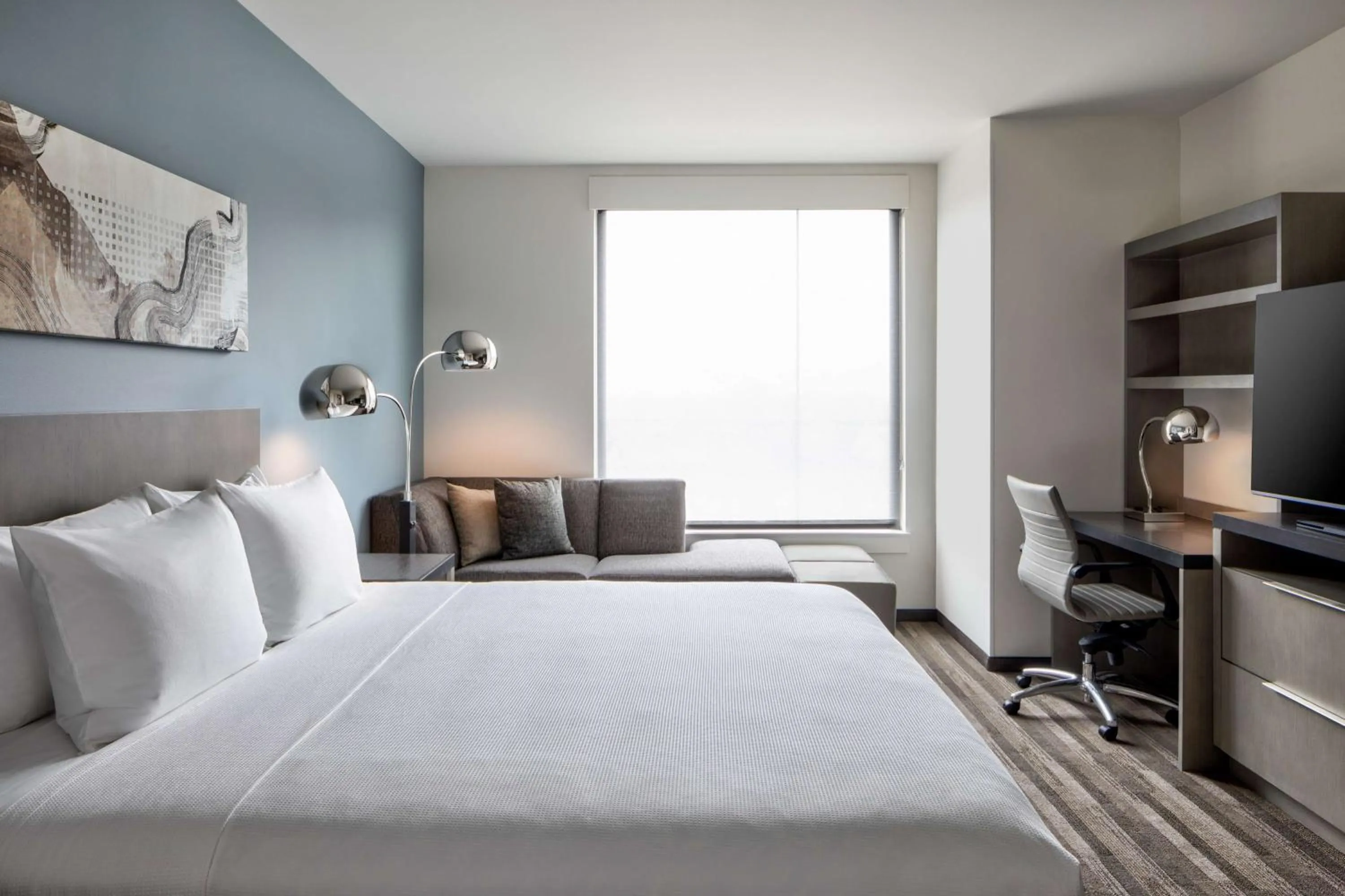 Bedroom, Bed in Hyatt House Denver Aurora Anschutz Medical Campus