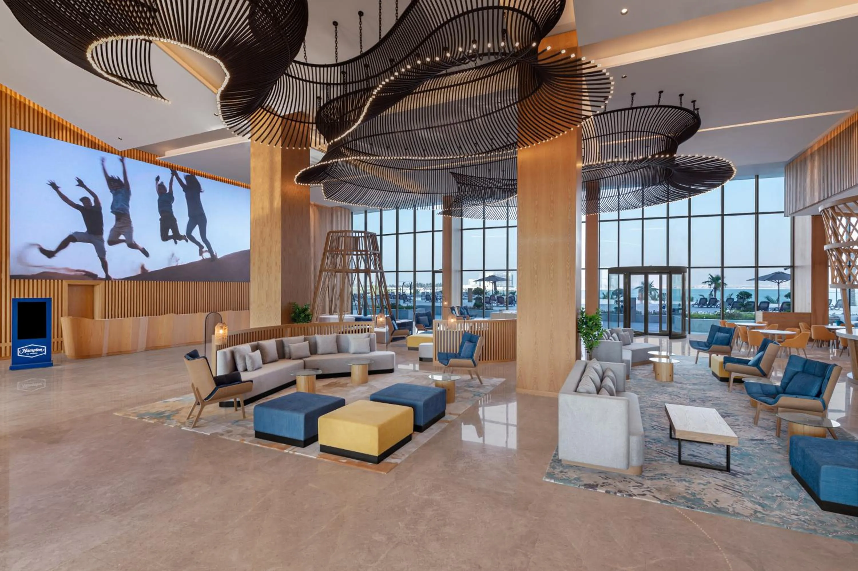 Lobby or reception in Hampton by Hilton Marjan Island