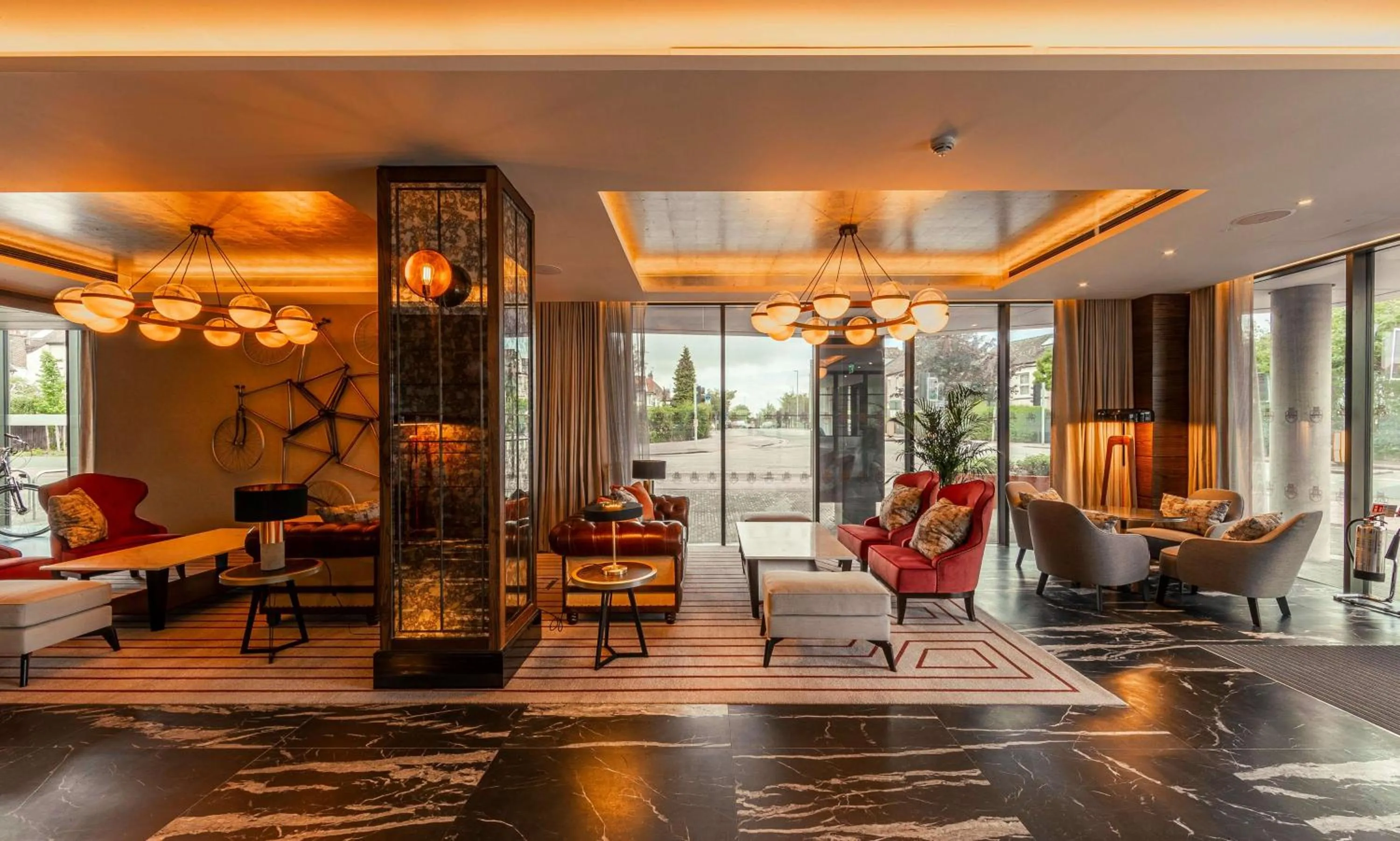 Lobby or reception in The Fellows House Cambridge, Curio Collection By Hilton