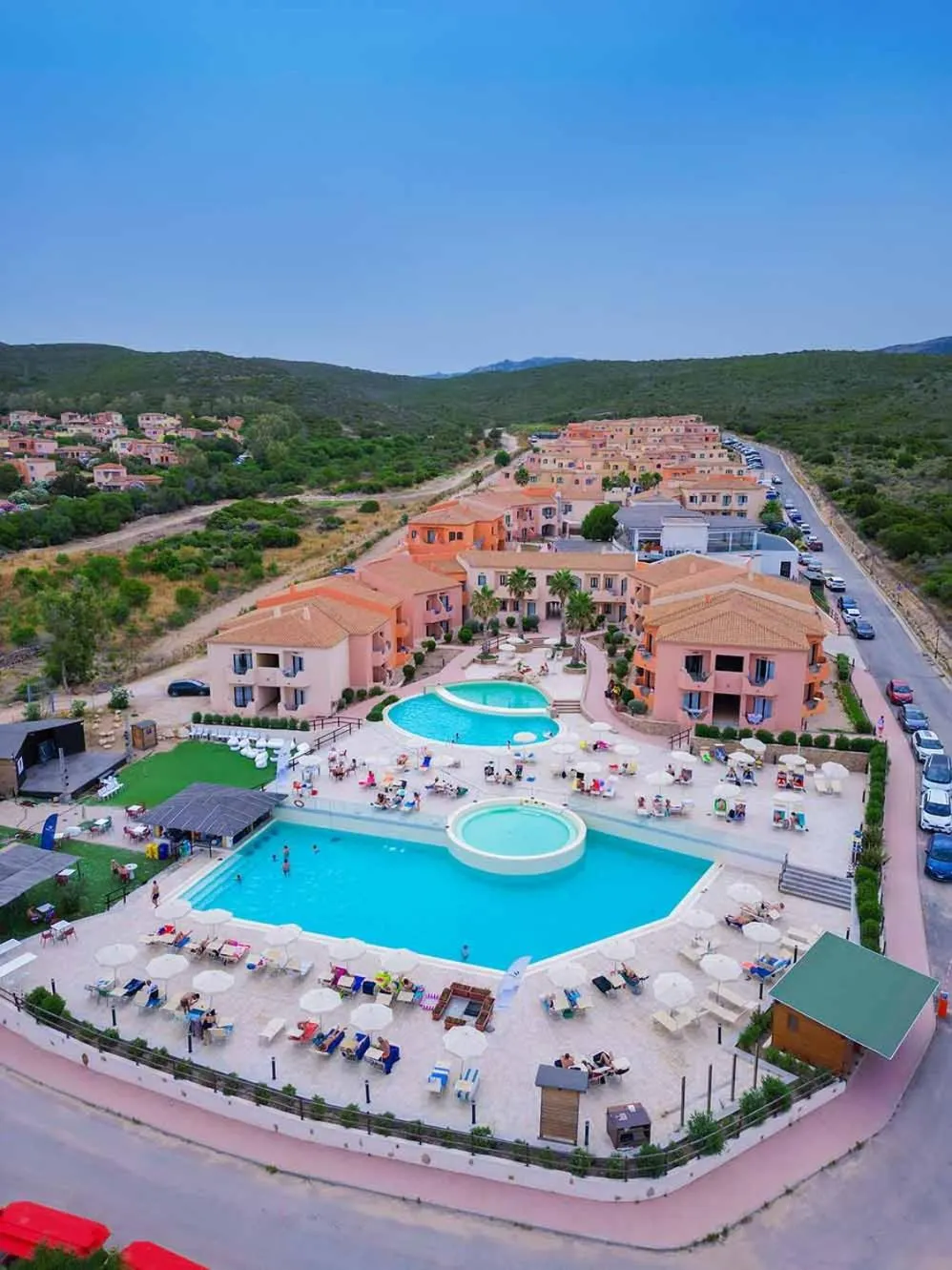 Property building in Red Sun Village