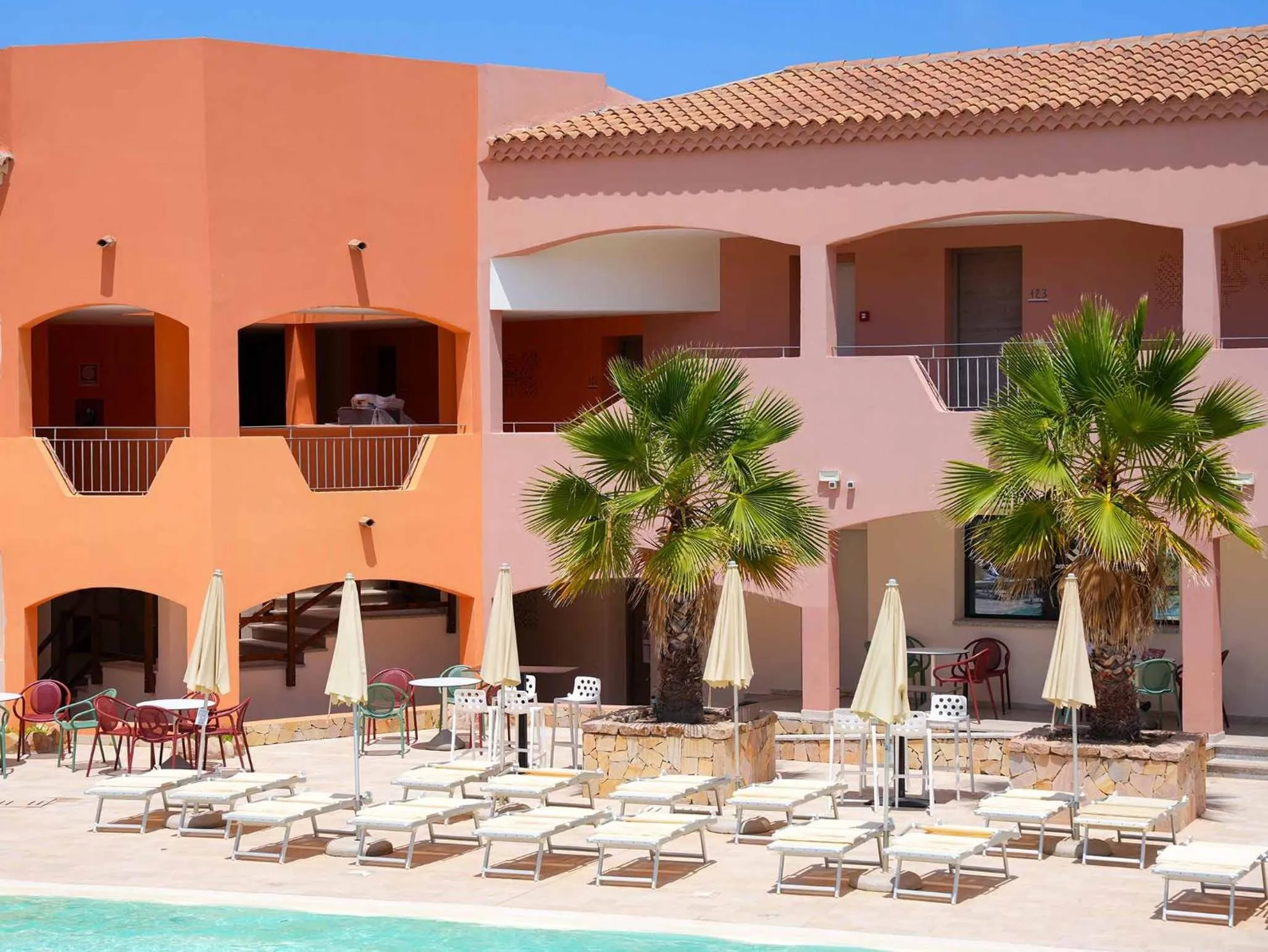 Property building in Red Sun Village