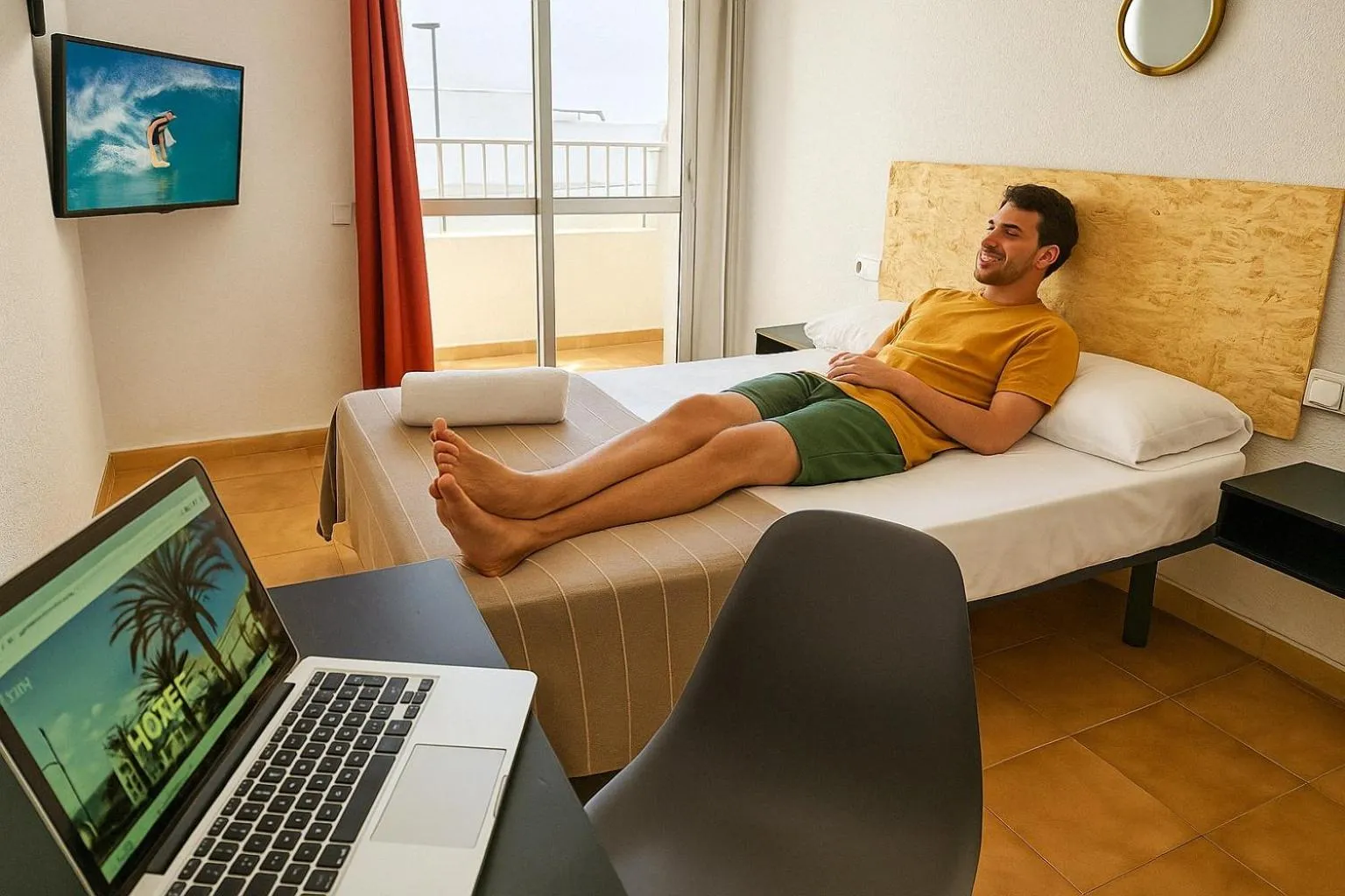 Bed in Hotel San Vicente - Centro Playa