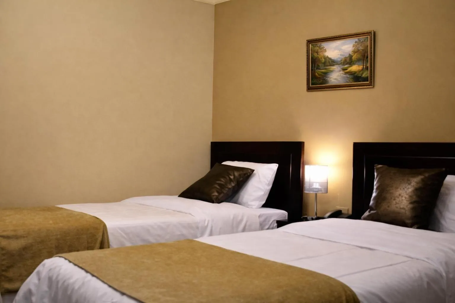 Bed in Saint John Hotel