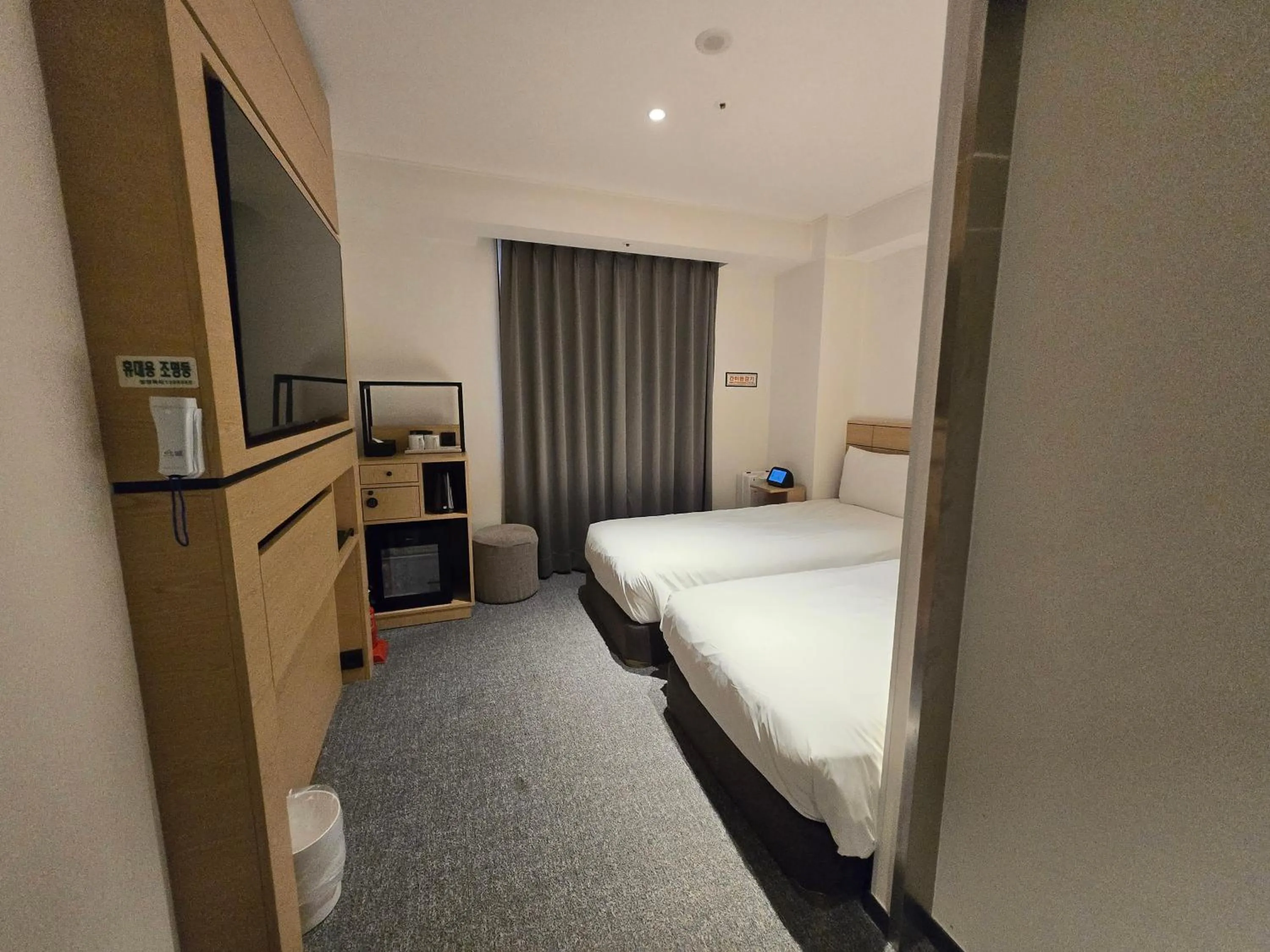 Bed in Henn na Hotel Seoul Myeongdong