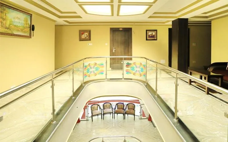 Seating area in Crown Plaza Residency