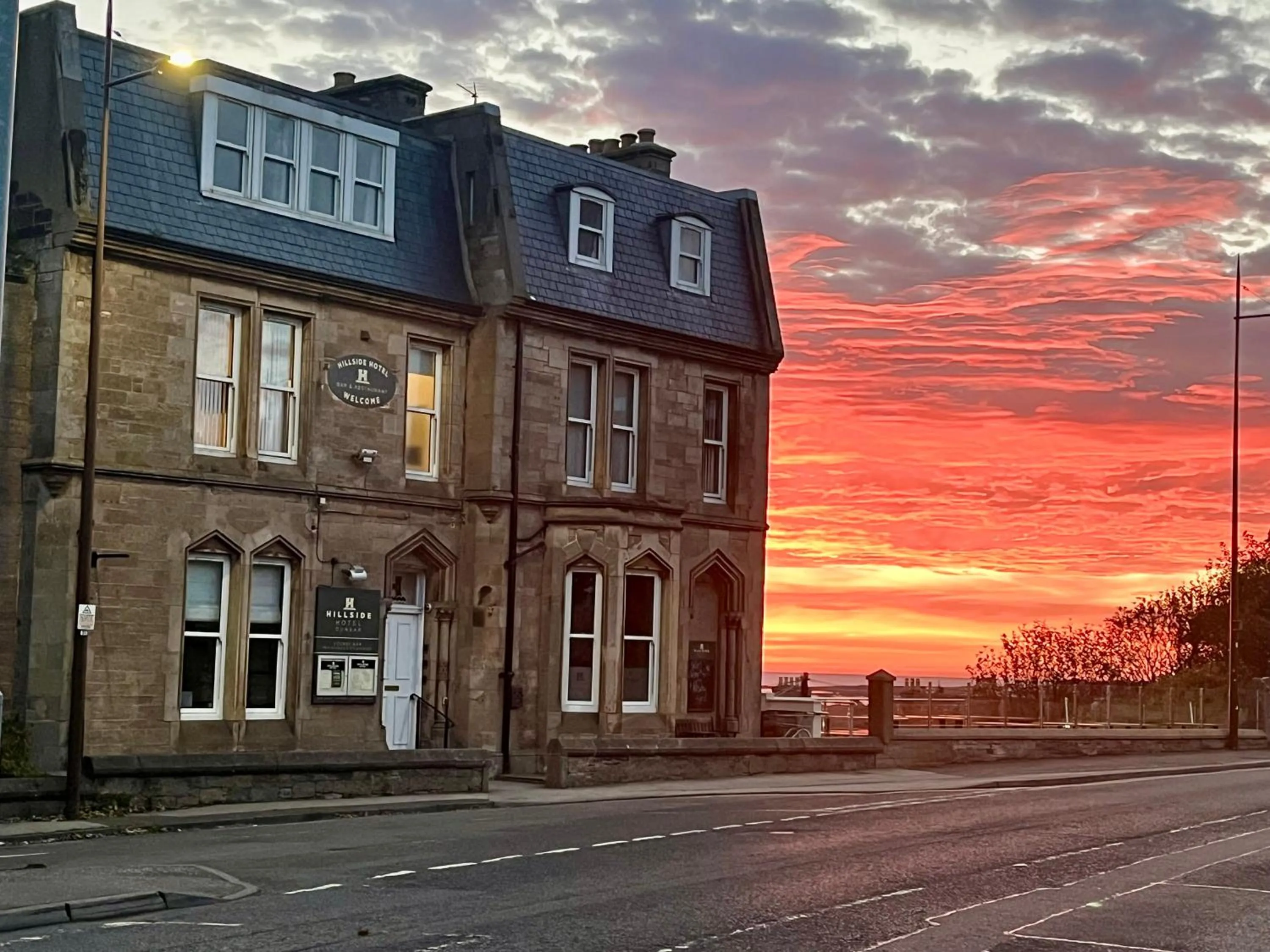 Sunrise in Hillside Dunbar