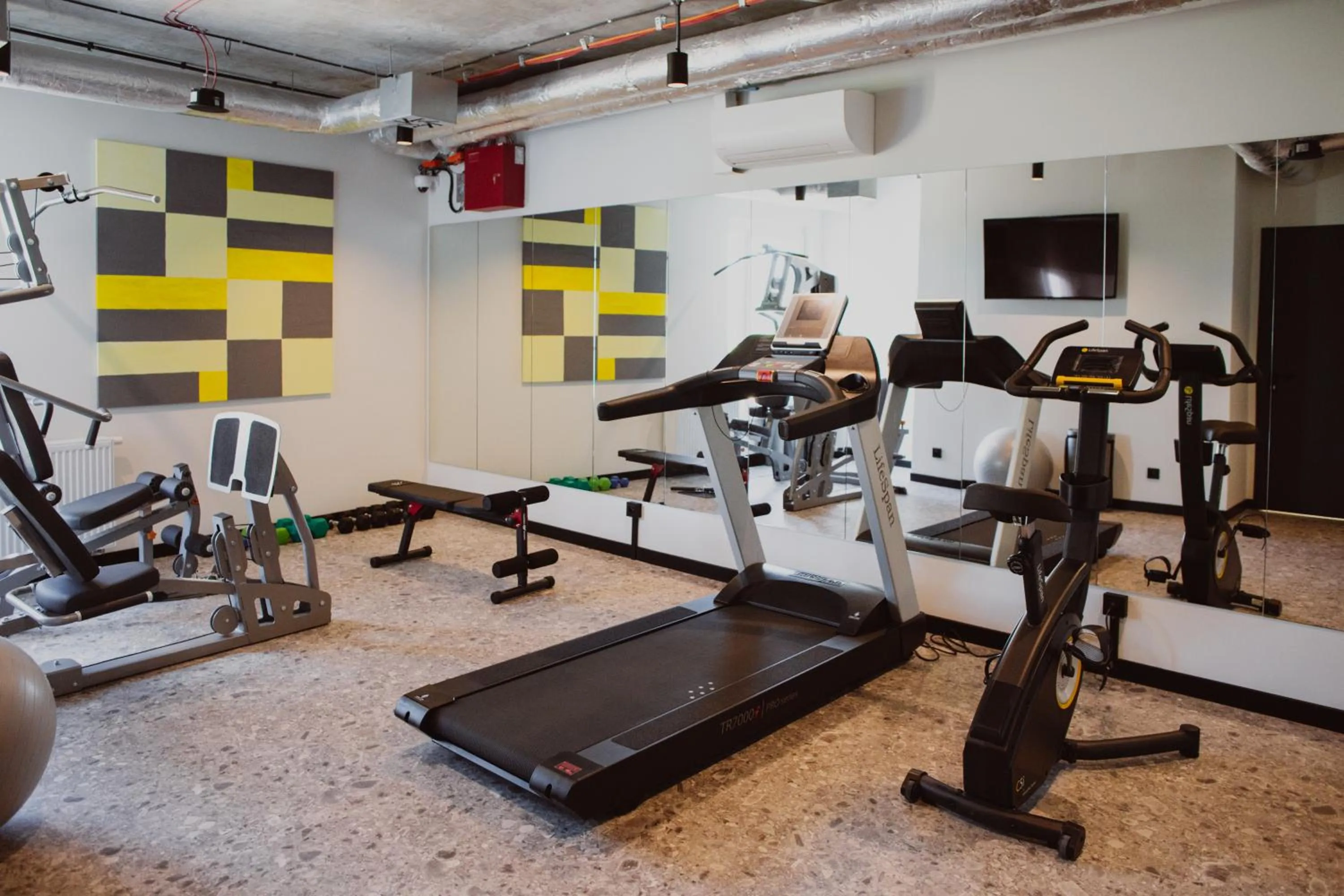 Fitness centre/facilities in Arche Hotel Piła