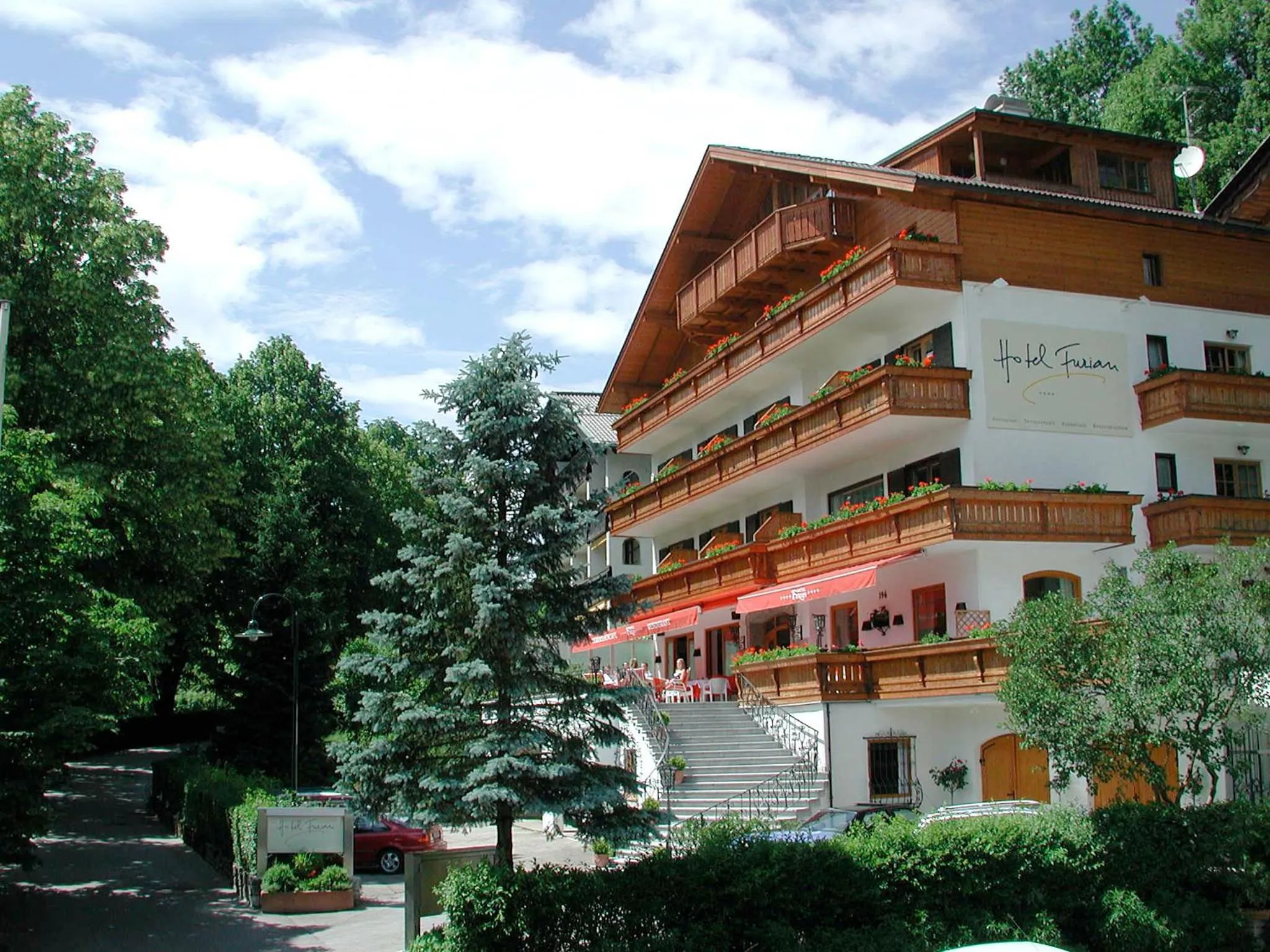 Property building in Hotel Furian