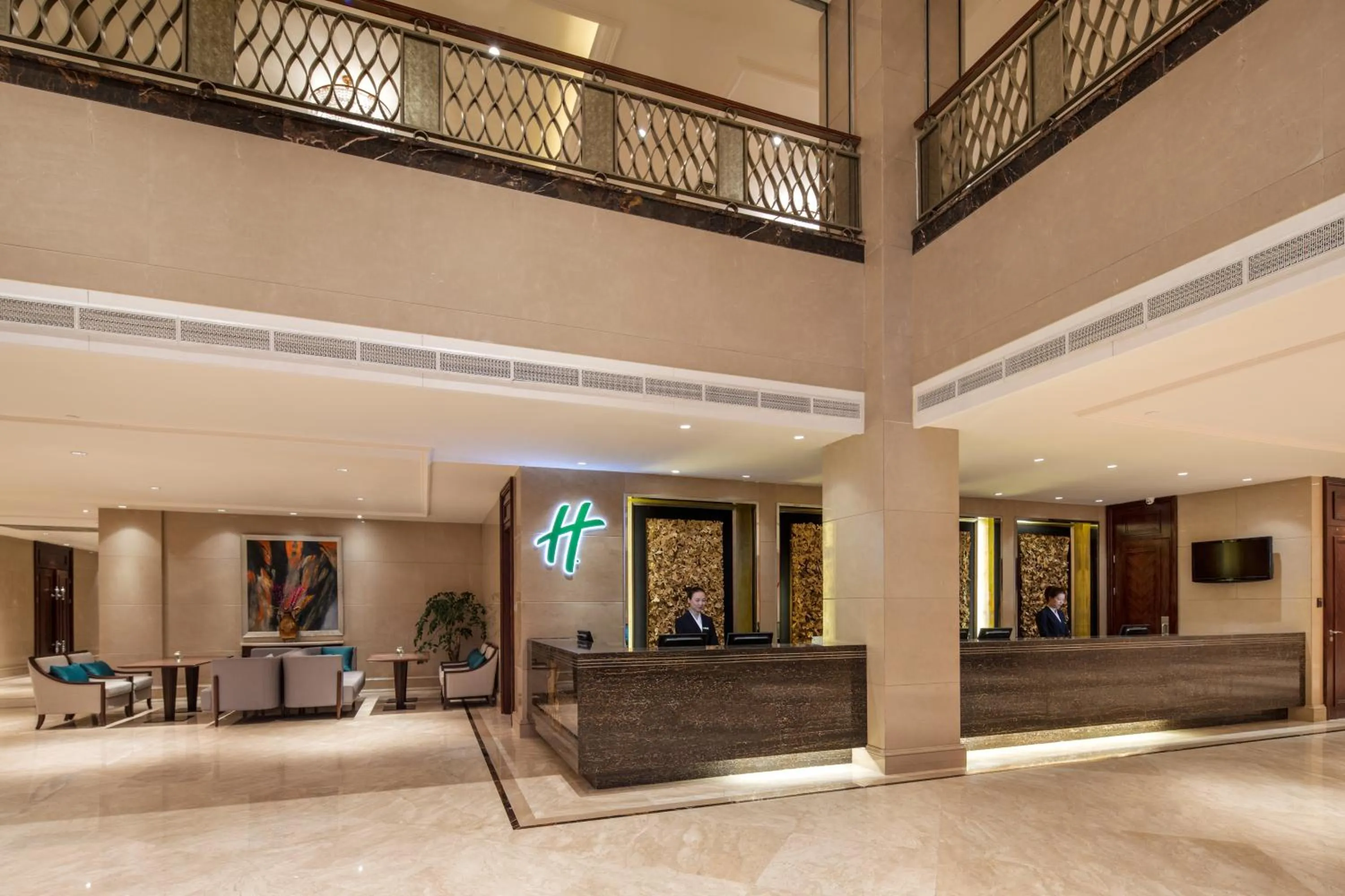 Lobby or reception in Holiday Inn Fuzhou New Port by IHG
