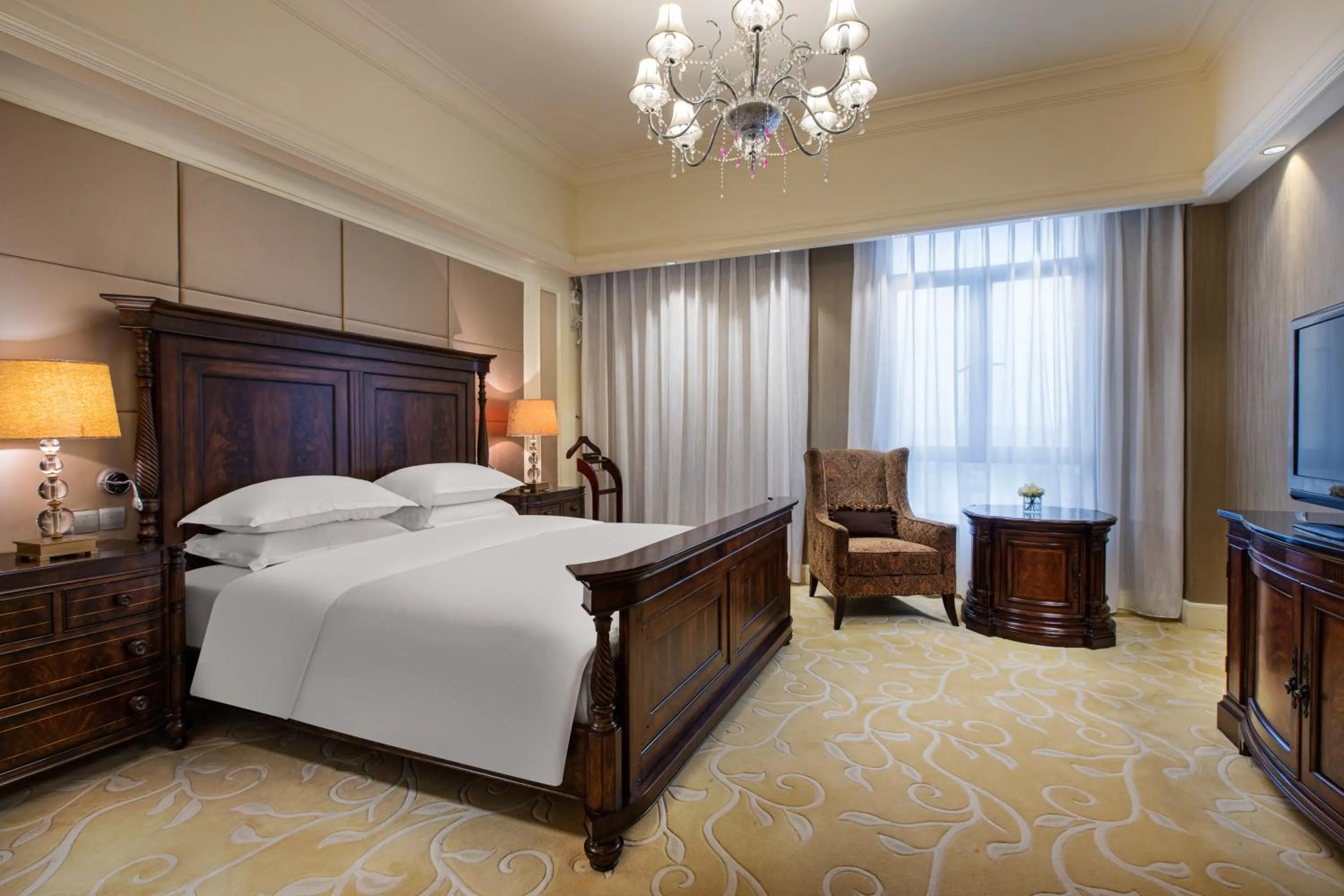 Bedroom in Holiday Inn Fuzhou New Port by IHG