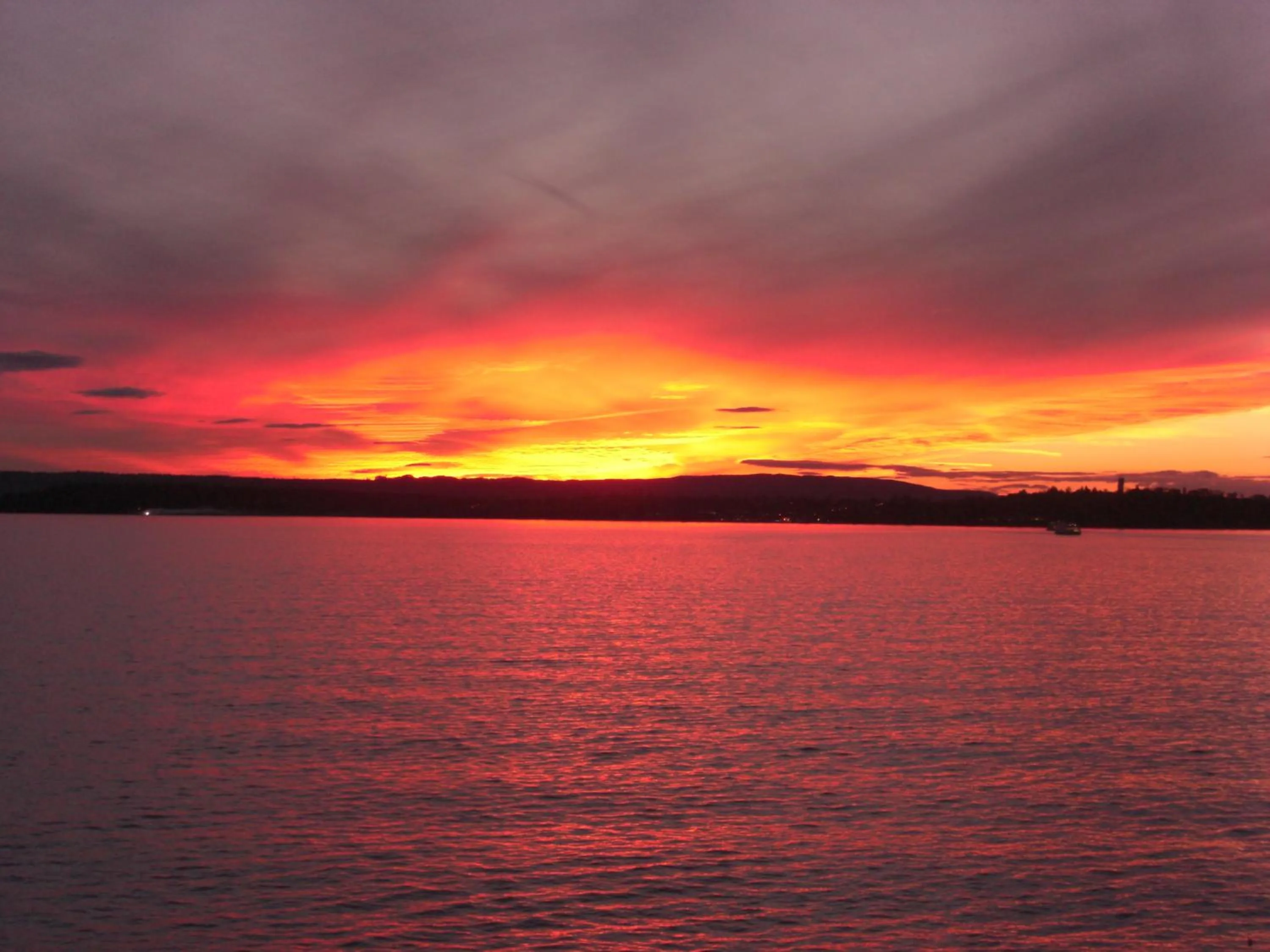 Sunset in Seehotel ZUR MÜNZ