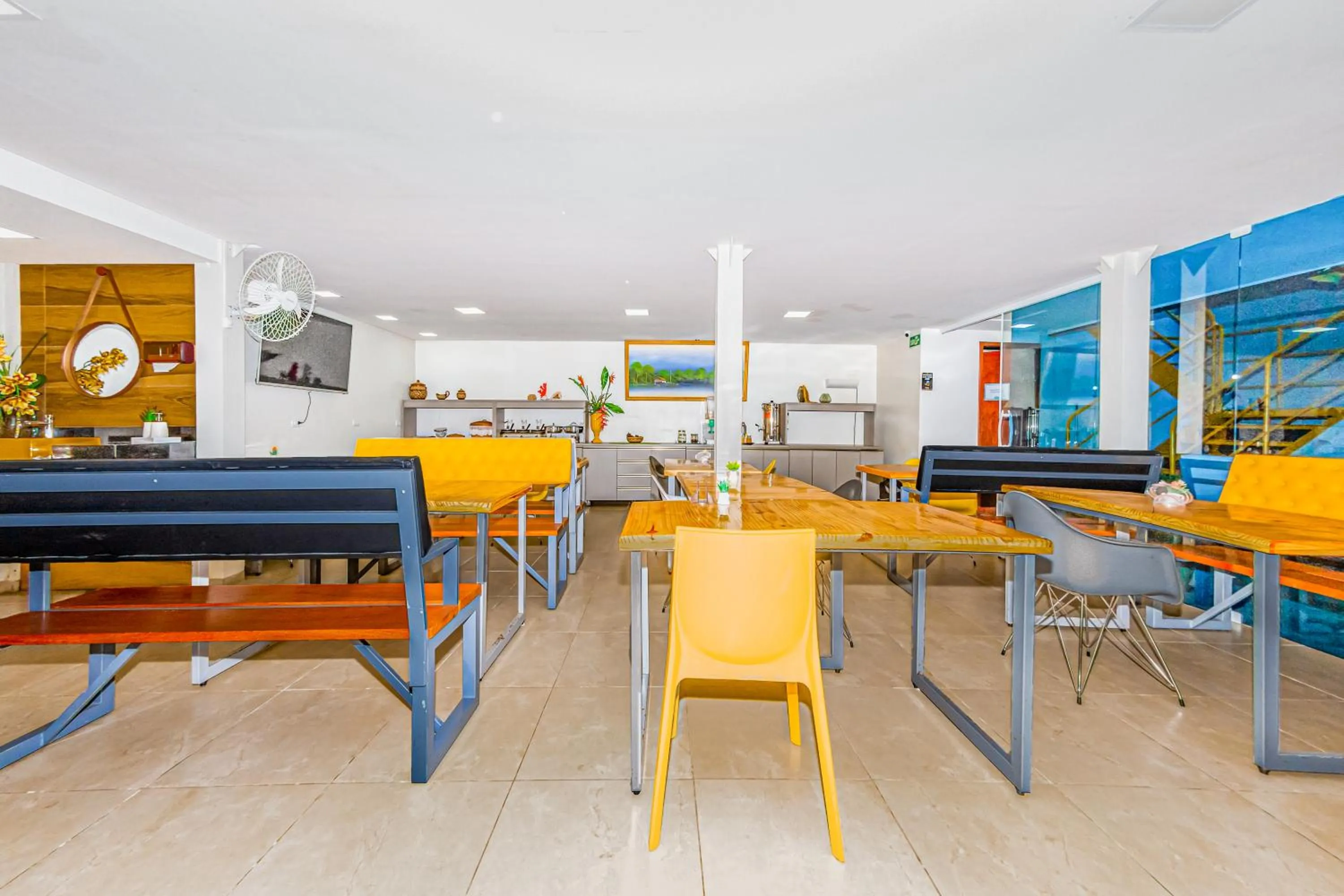 Dining area in Pousada Maanaim Porto