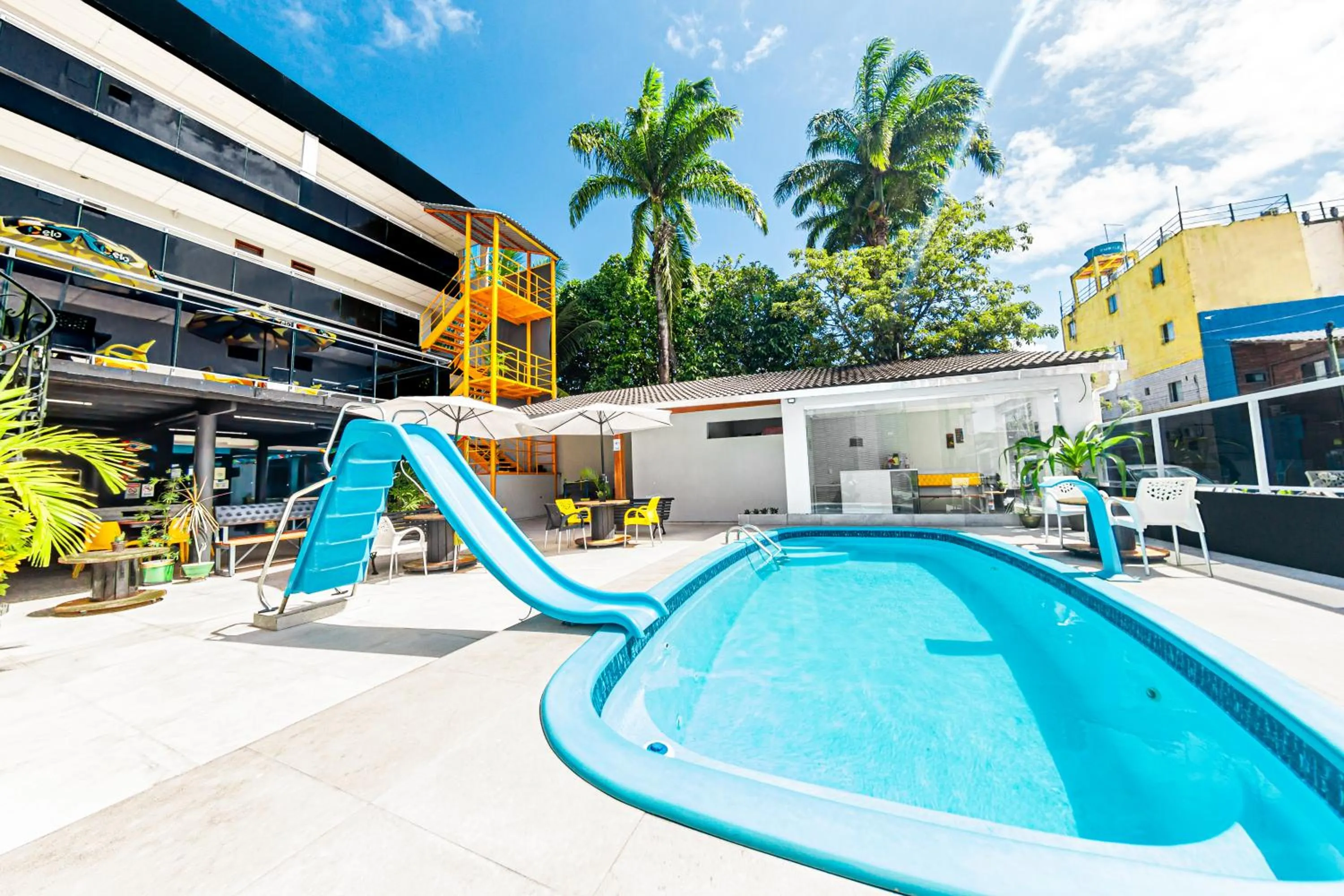 Seating area in Pousada Maanaim Porto