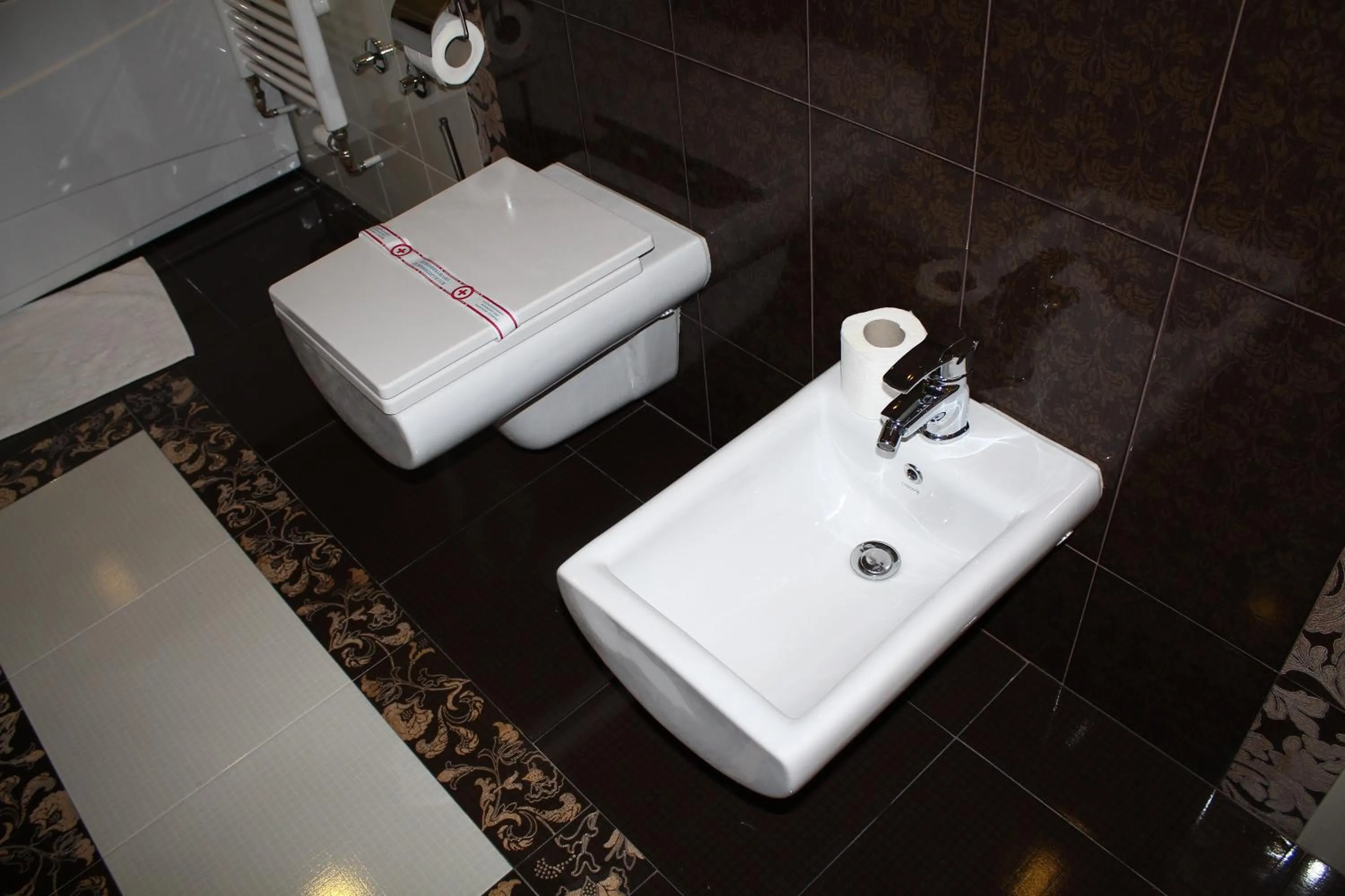 Bathroom in Hotel Franca